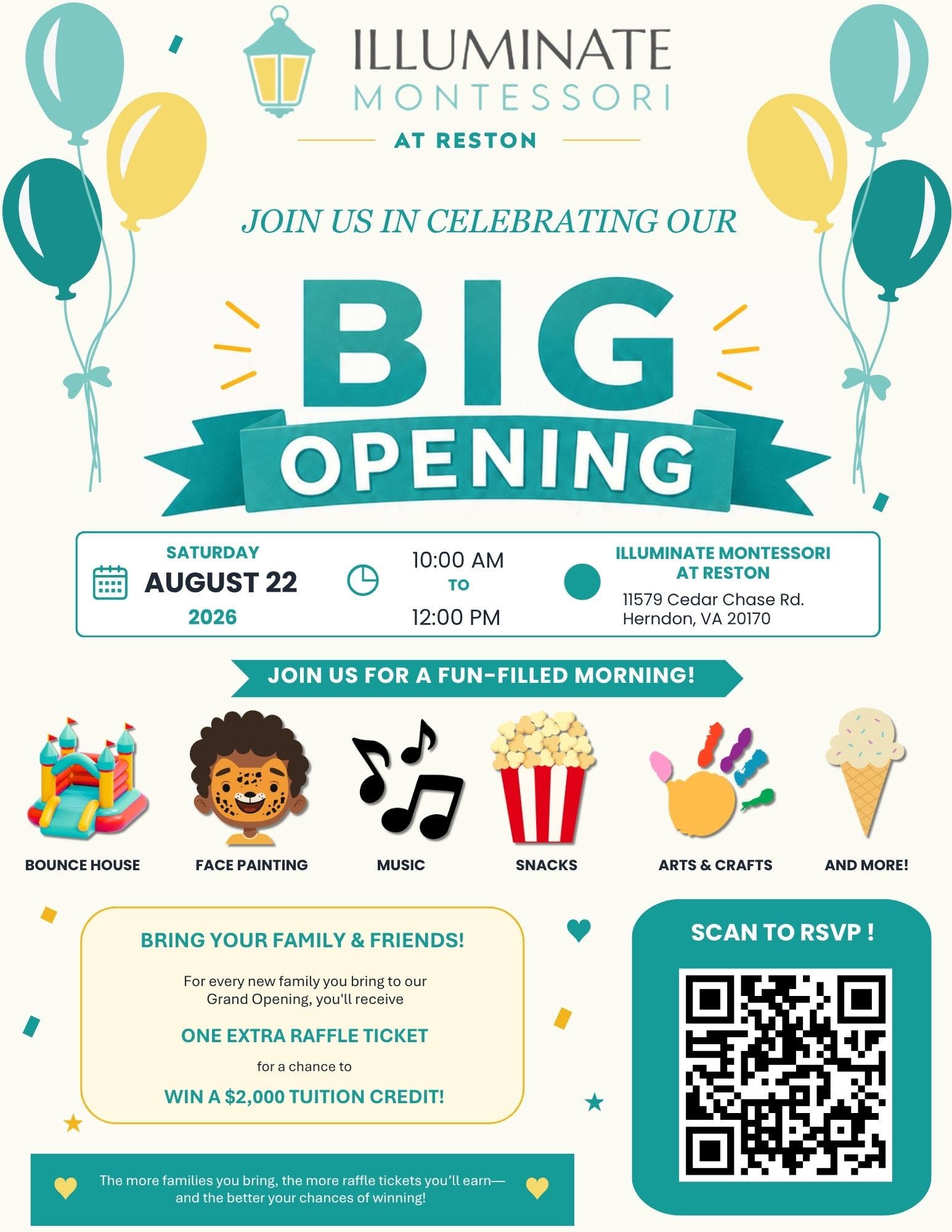 Illuminate Montessori At Reston Big Opening