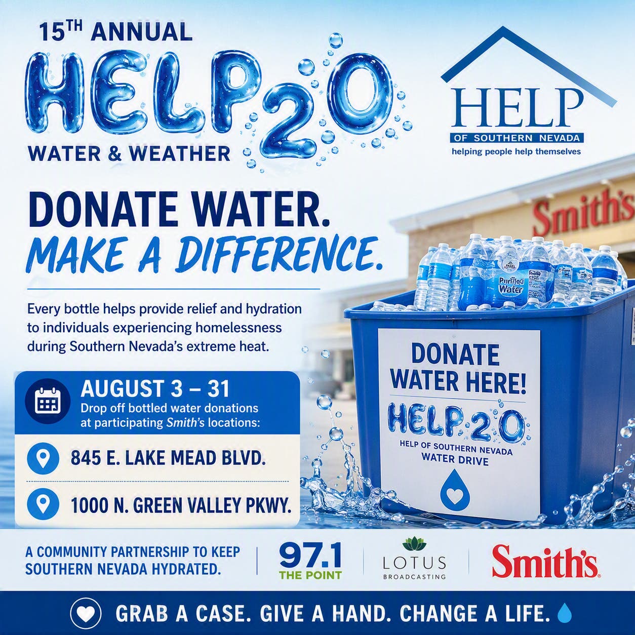 15th Annual Help2O Water & Weather