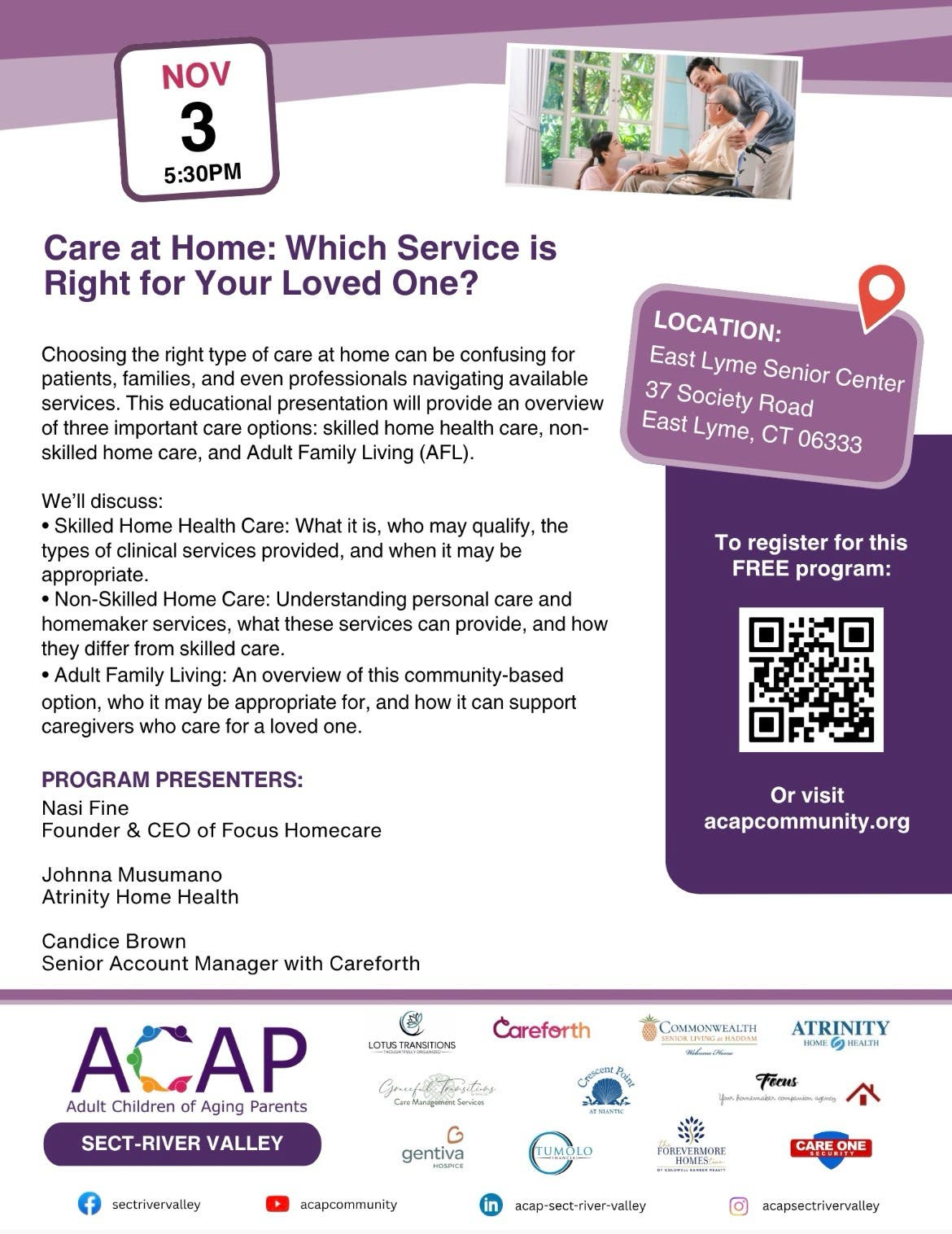 Care at Home: Which Service is Right for Your Loved One?