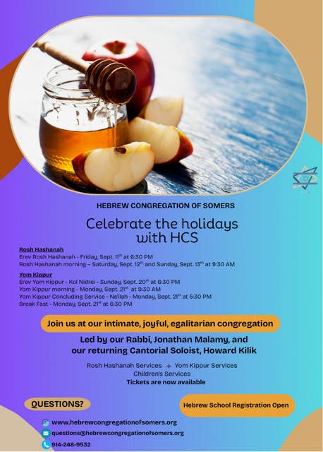 High Holiday Services