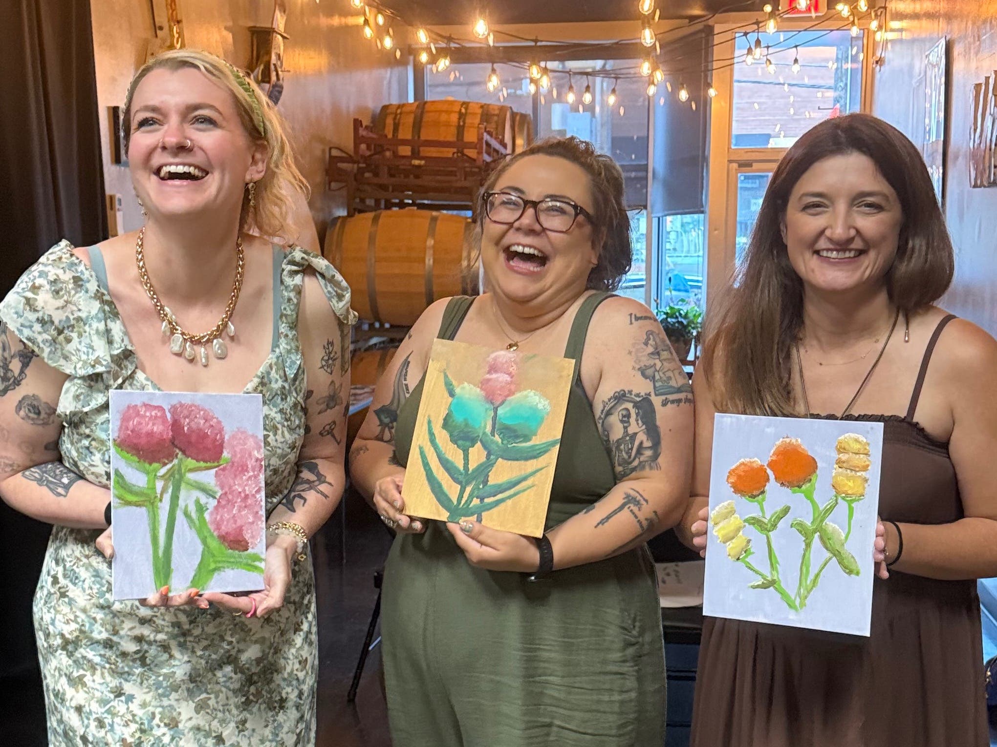 Sip and Paint Original Art Work (Easy!)
