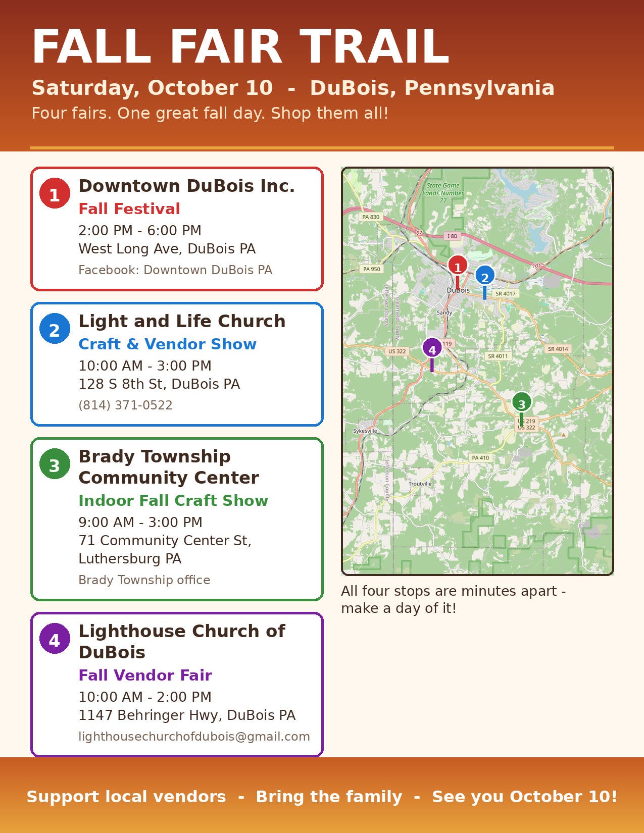 Fall Fair Trail