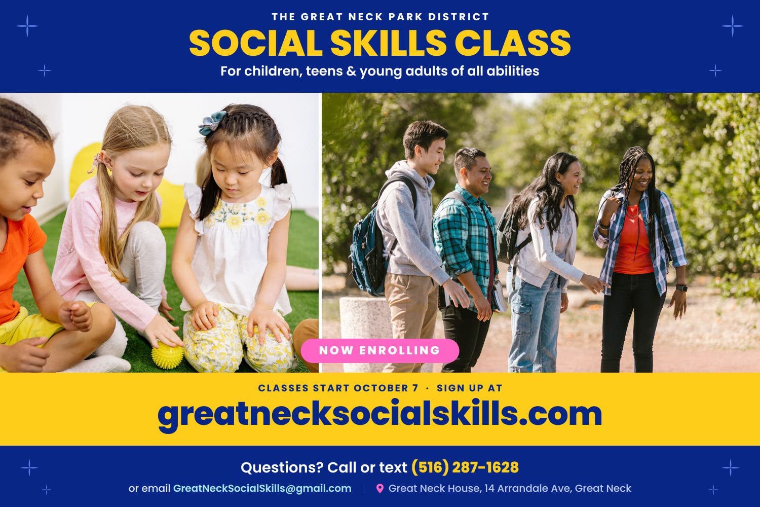 Social Skills Class for Kids, Teens and Young Adults