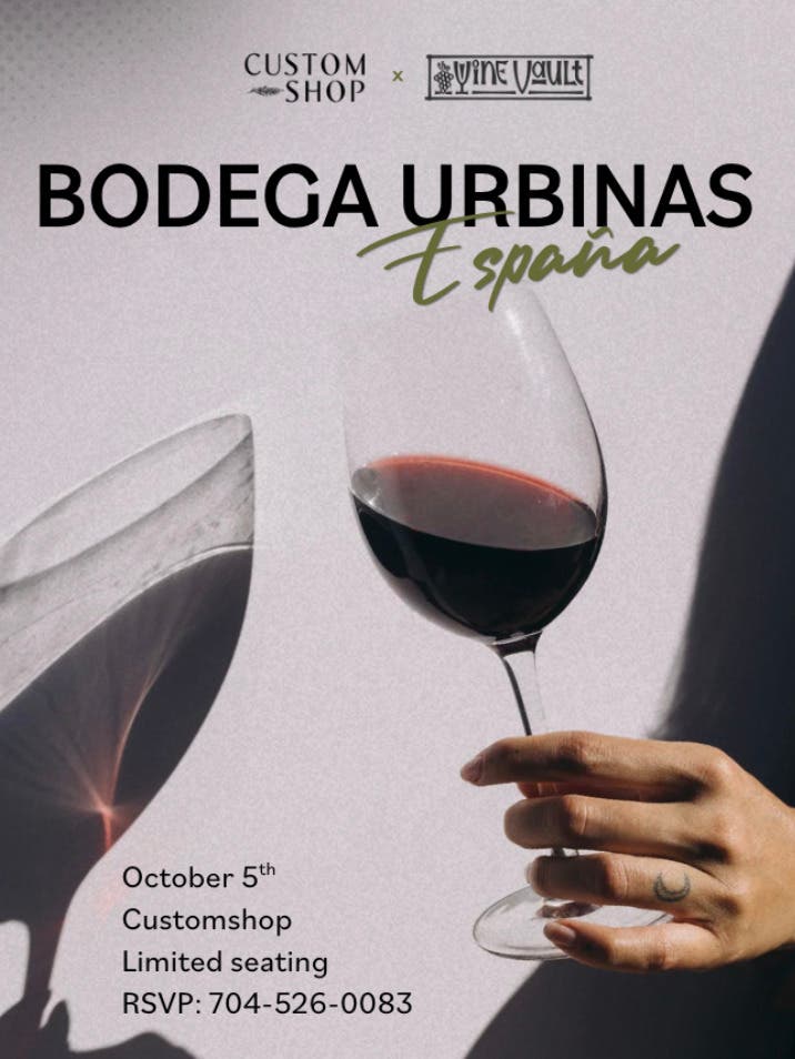 Customshop x The Wine Vault: A Four-Course Rioja Wine Dinner