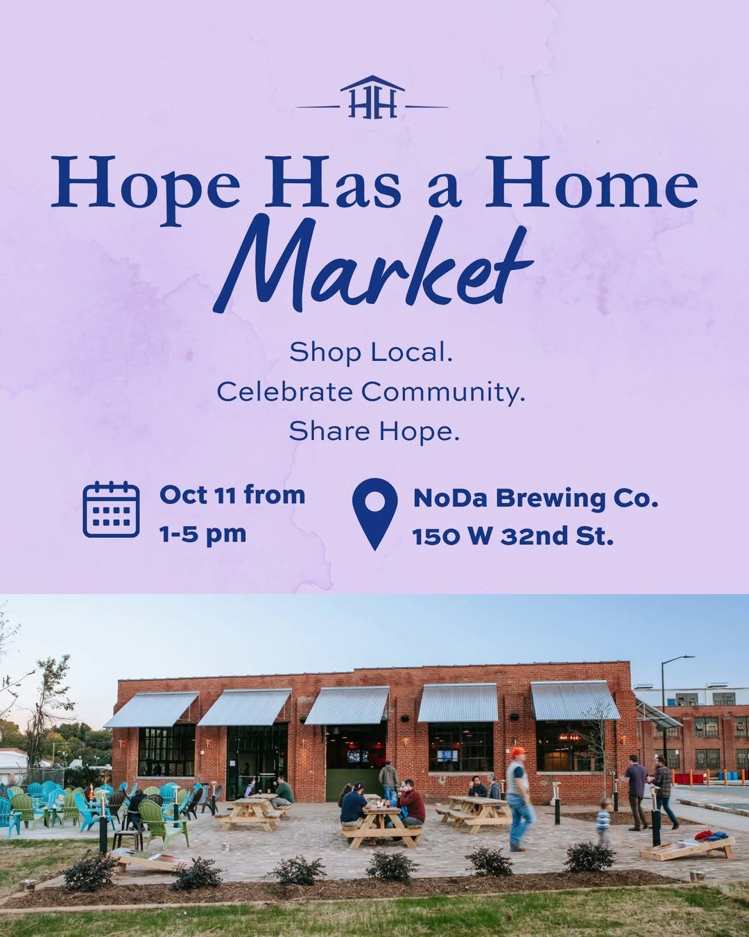 Hope Has a Home Market @ NoDa Brewing Co.