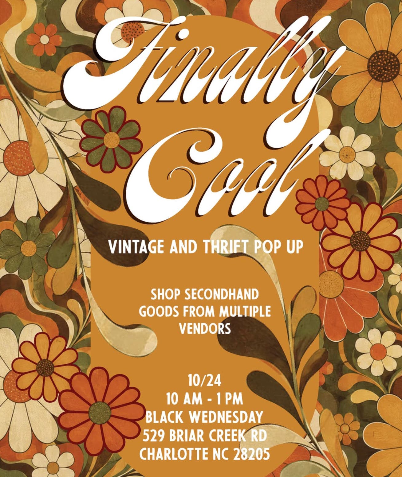 “Finally Cool” Vintage & Thrift Pop-up at Black Wednesday