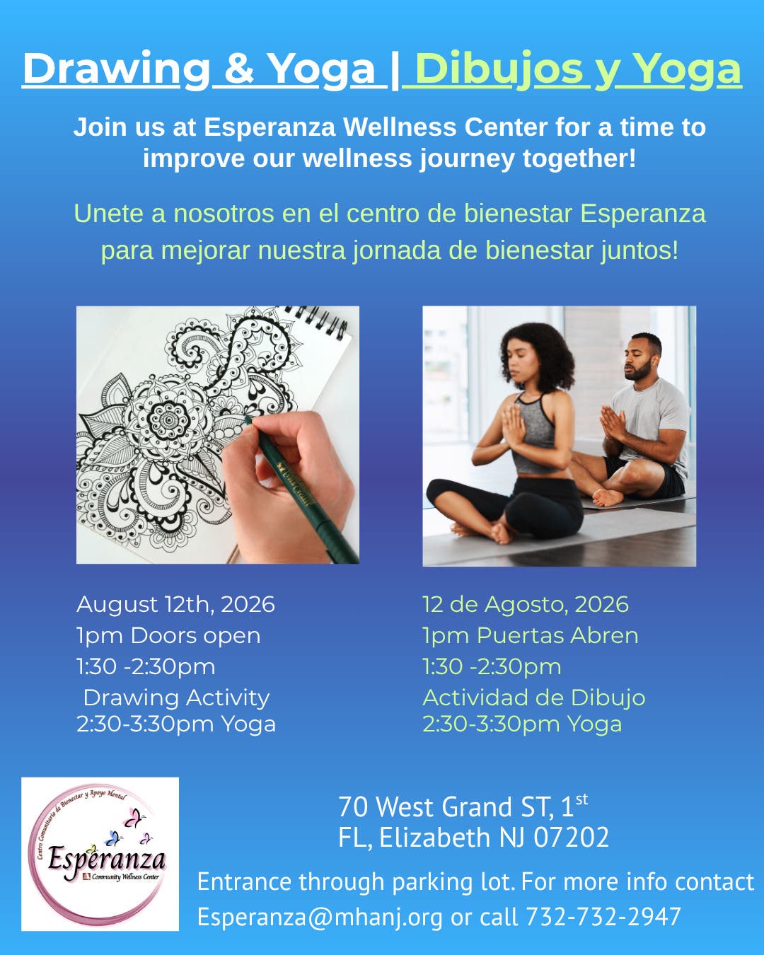 Drawing & Yoga | Dibujos y Yoga