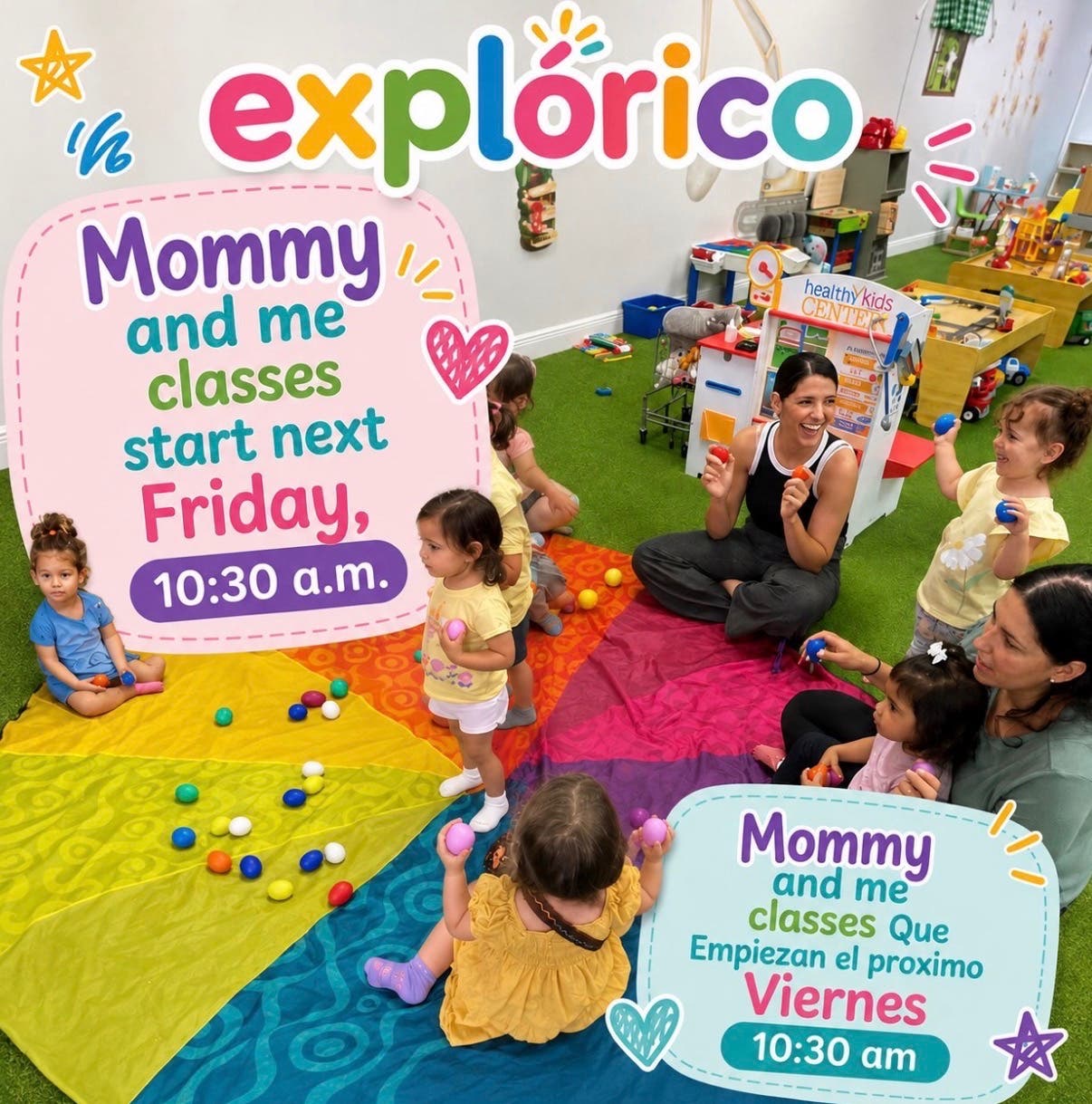 Mommy & Me: Play, Create and Learn Together at Explórico Cooper City