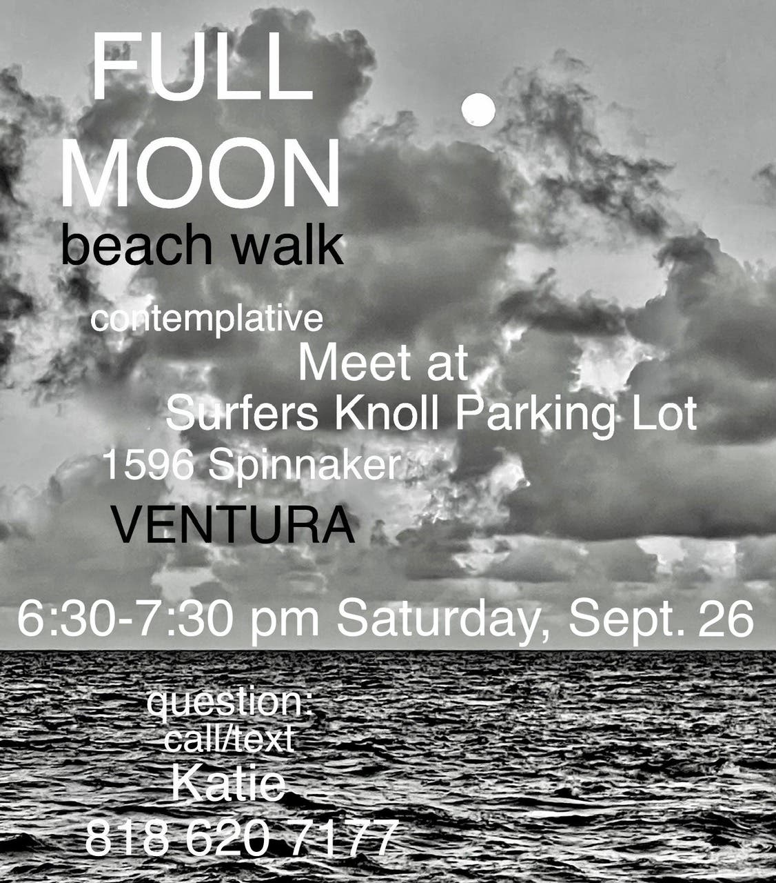 Full Moon Beach Walk