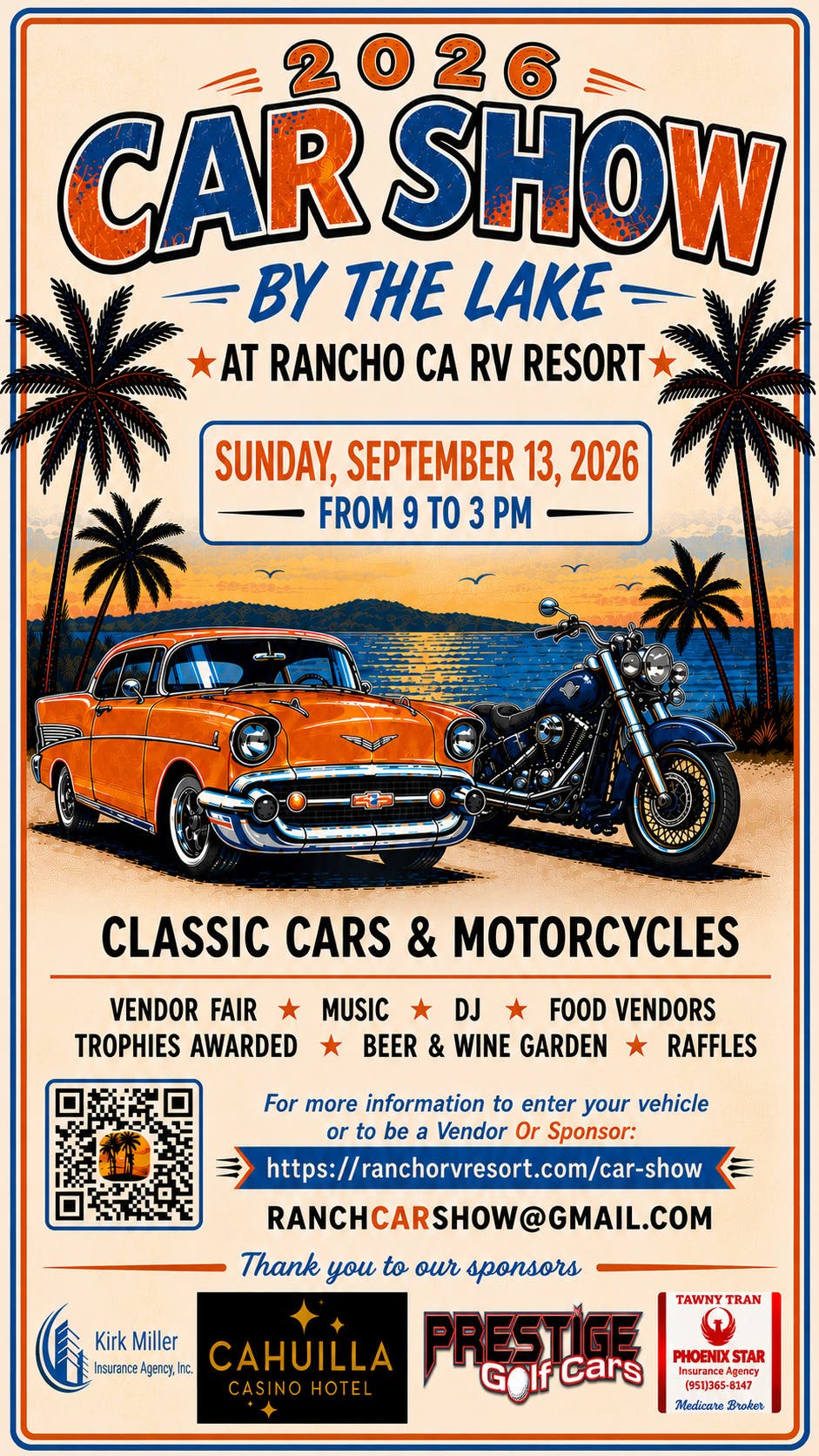 2026 Car Show By The Lake