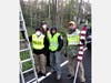 Brookfield VFW team members from left Frank O'Farrell, Joel Wardenburg, Rick Oliver and Andy Ipkovich