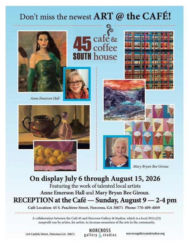 Artist @ the Café Reception