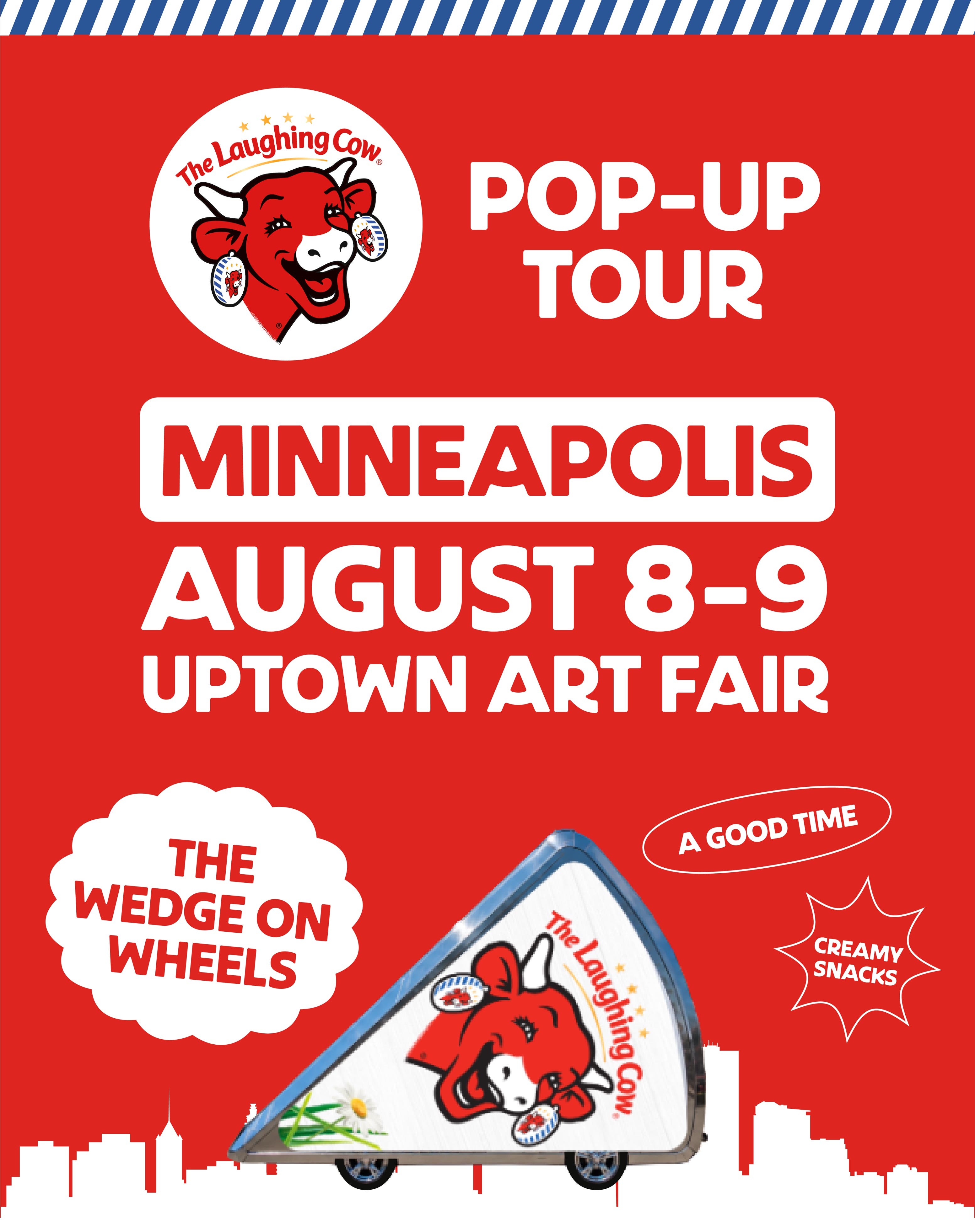 The Laughing Cow Wedgemobile Experience