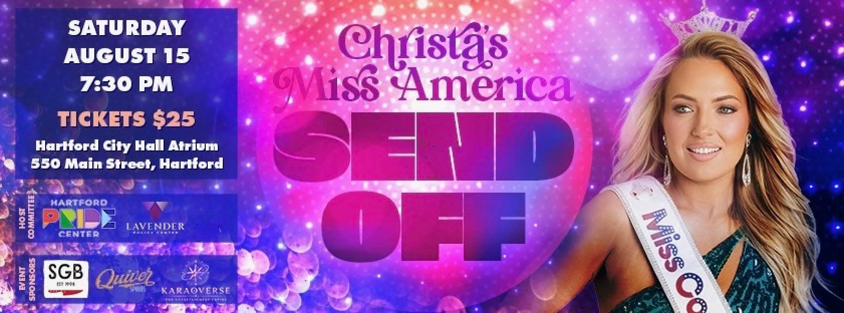Christa's Miss America Send Off Fundraiser!