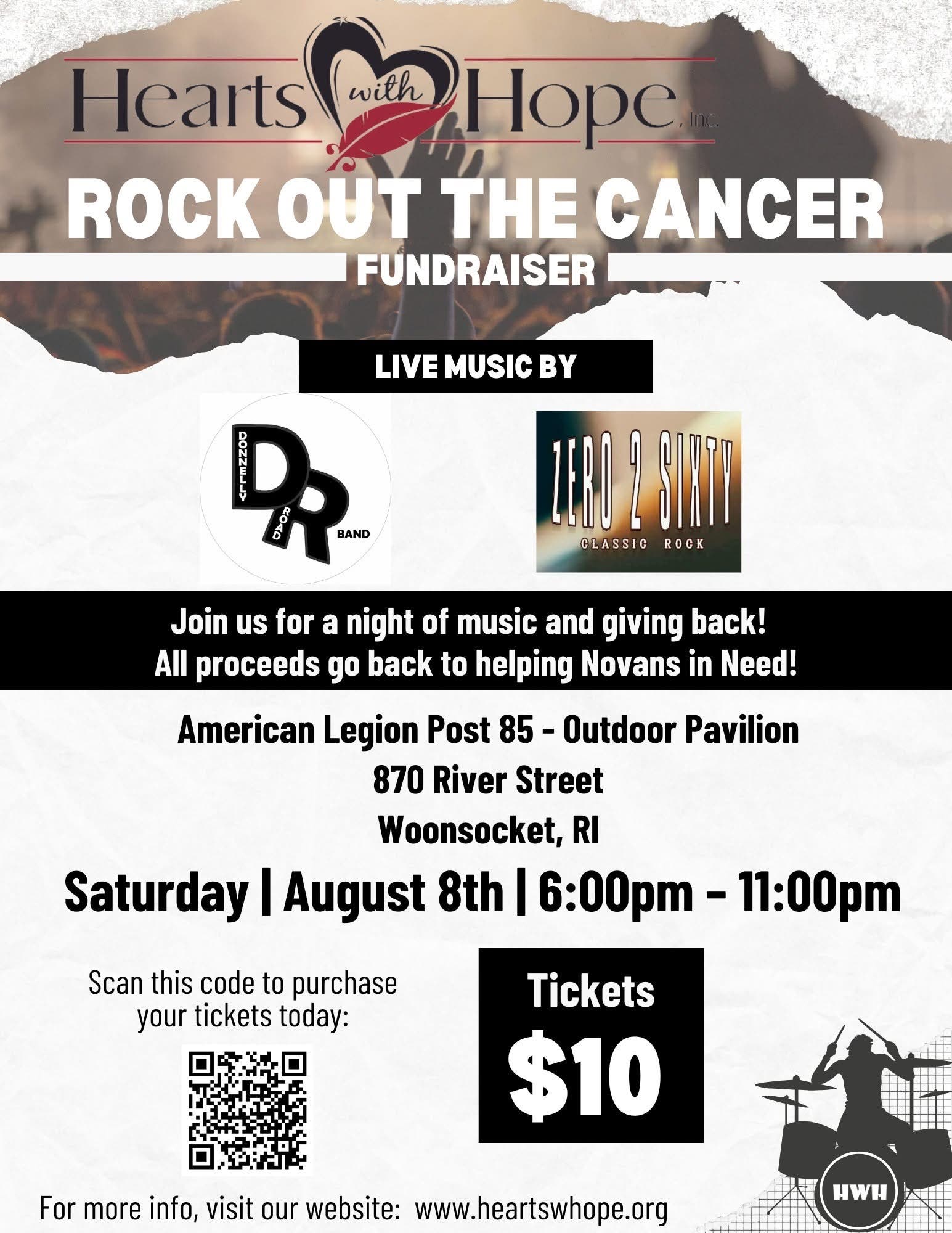 Rock Out The Cancer Fundraiser