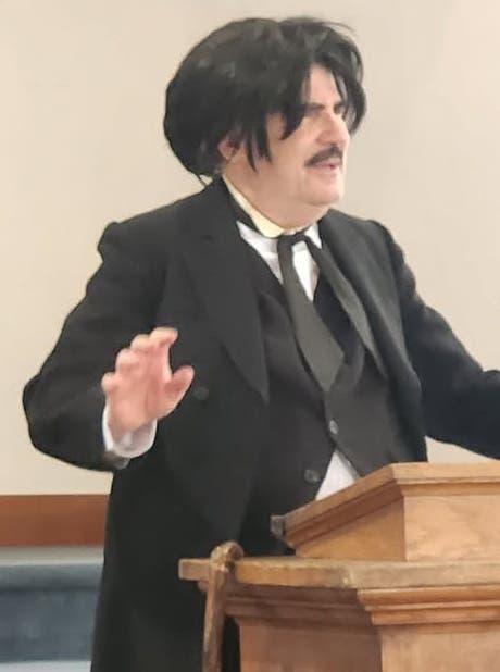 Edgar Allan Poe to be guest speaker at church service