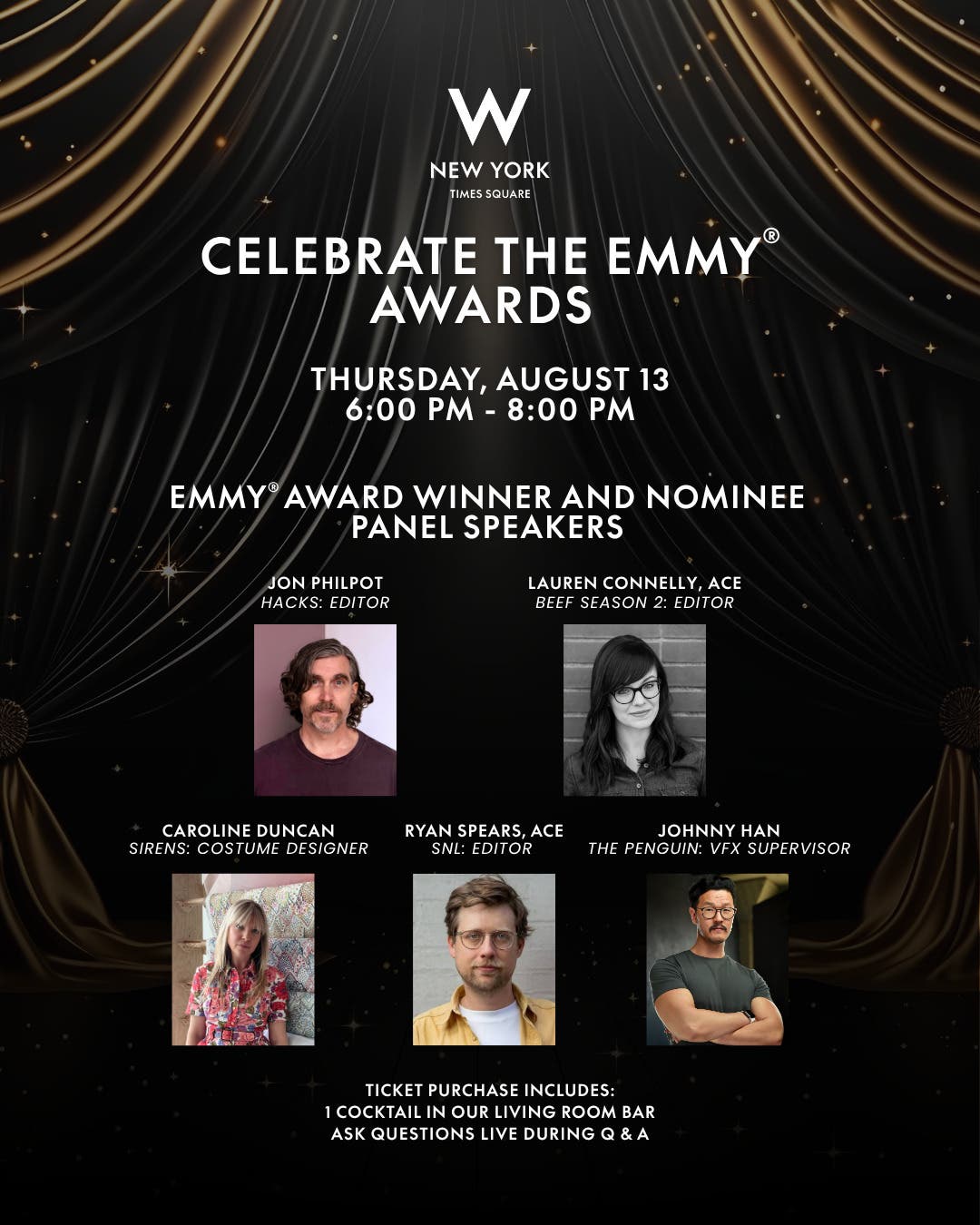 Emmys Round Table and Q & A Panel | W Times Square
