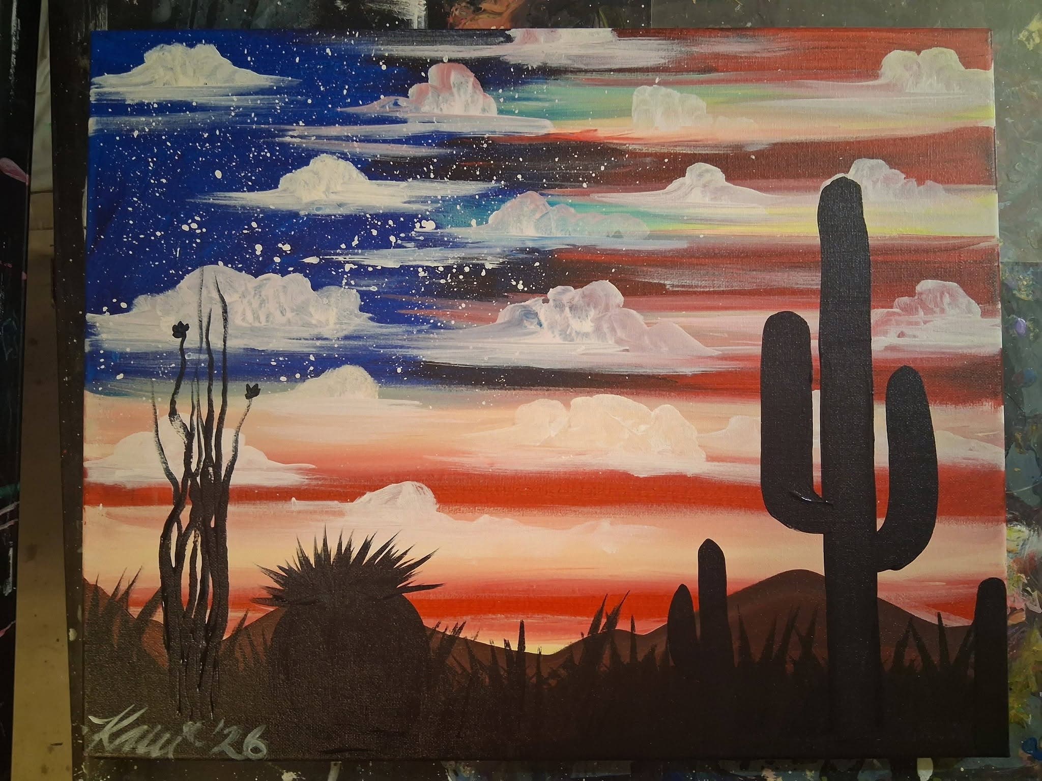 🎨 You're Invited: Paint N' Graze - 2nd Annual Paint Night Fundraiser! 🌵