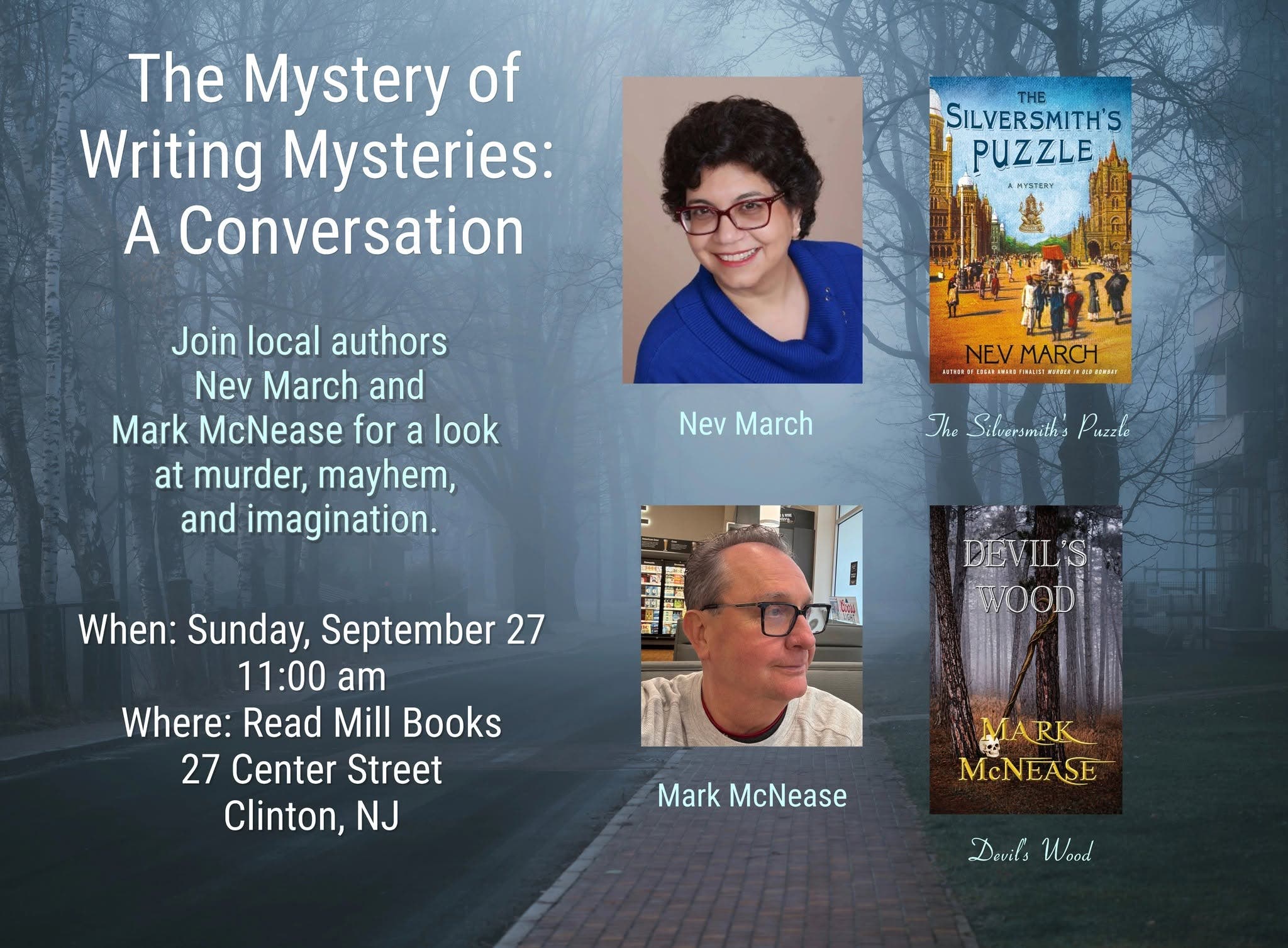 The Mystery of Writing Mysteries: A Conversation