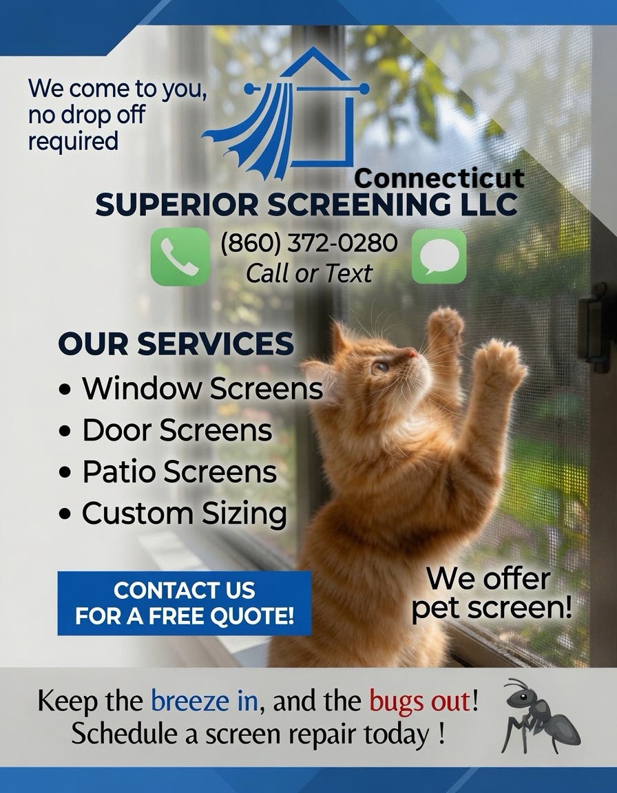 Window Screen Repair/Installation