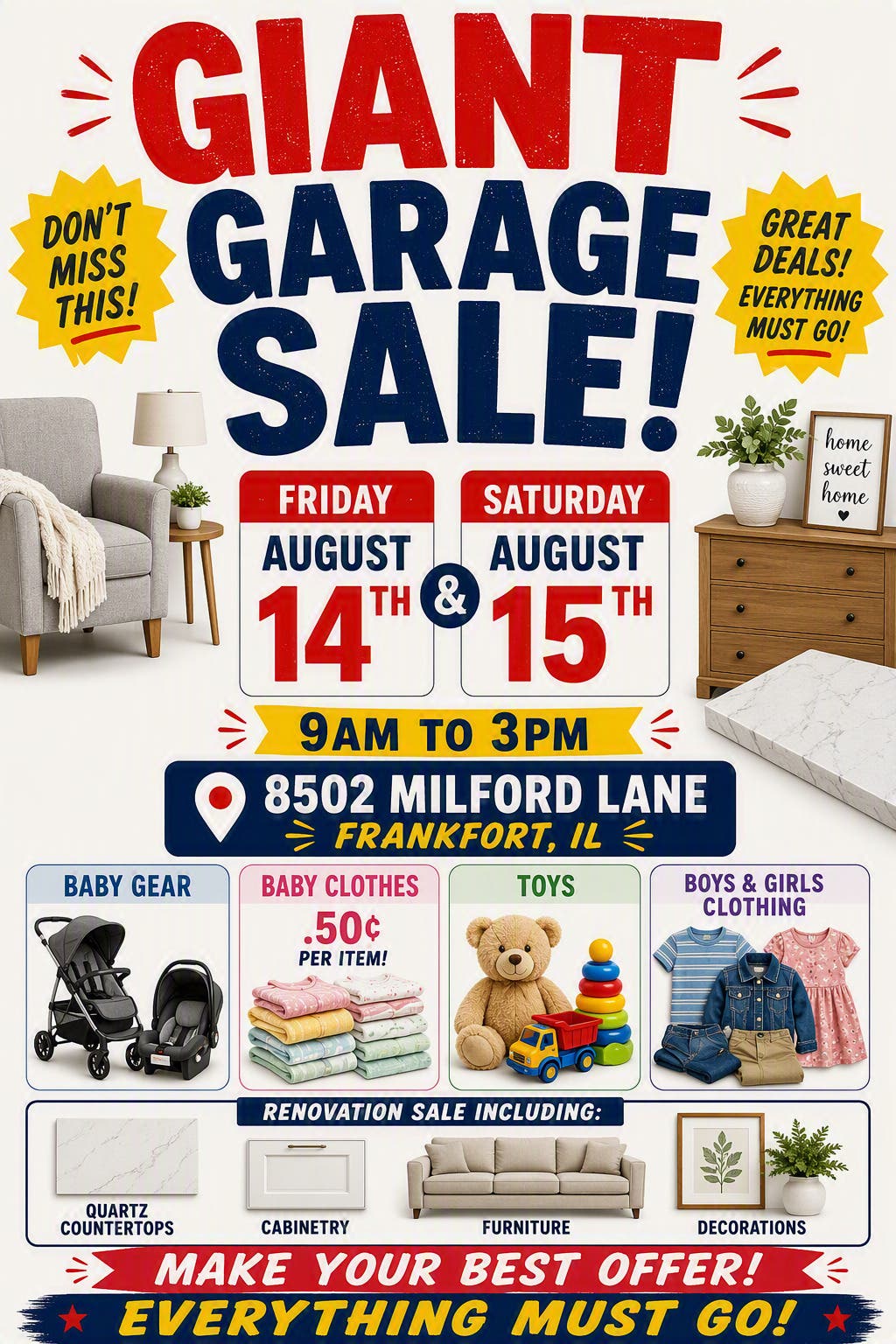 Giant Garage Sale