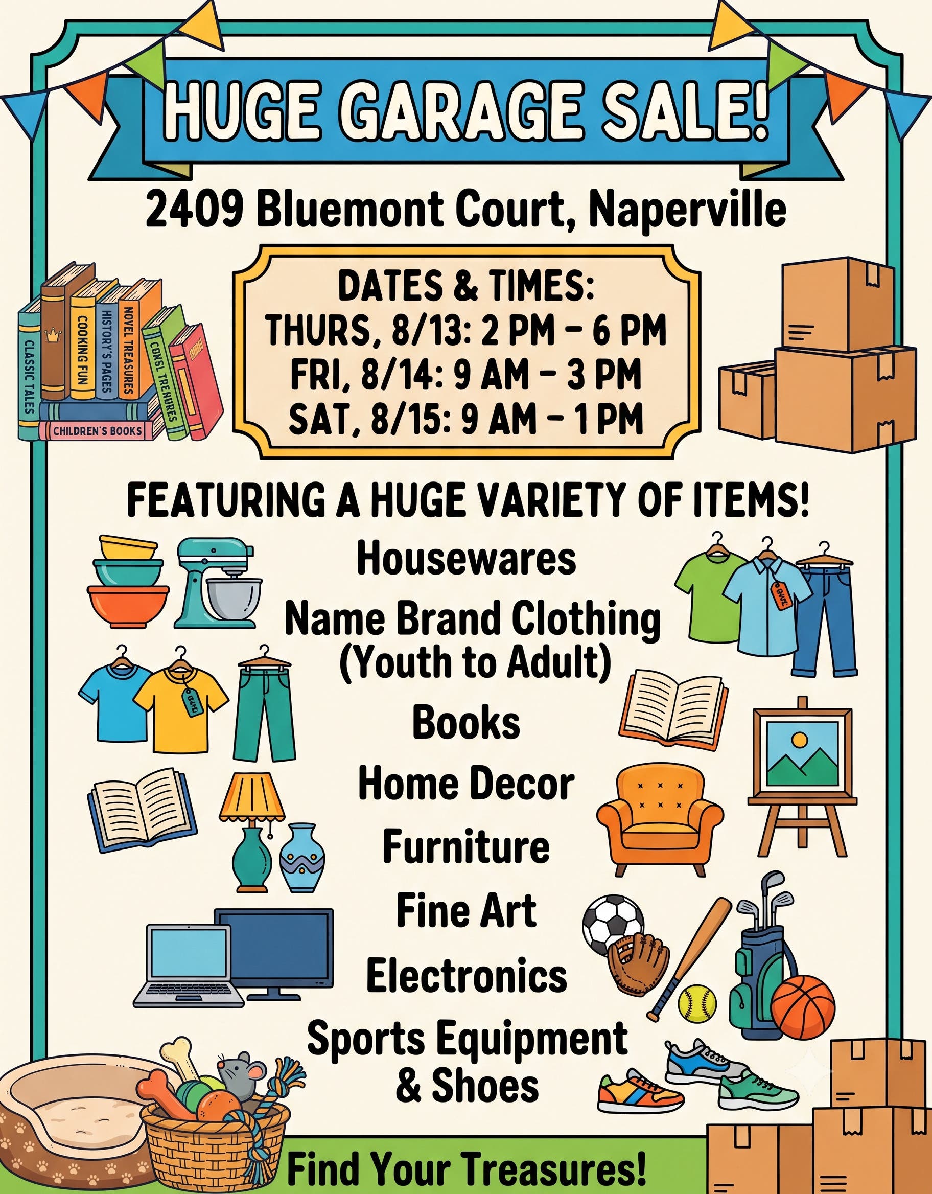 HUGE Garage Sale