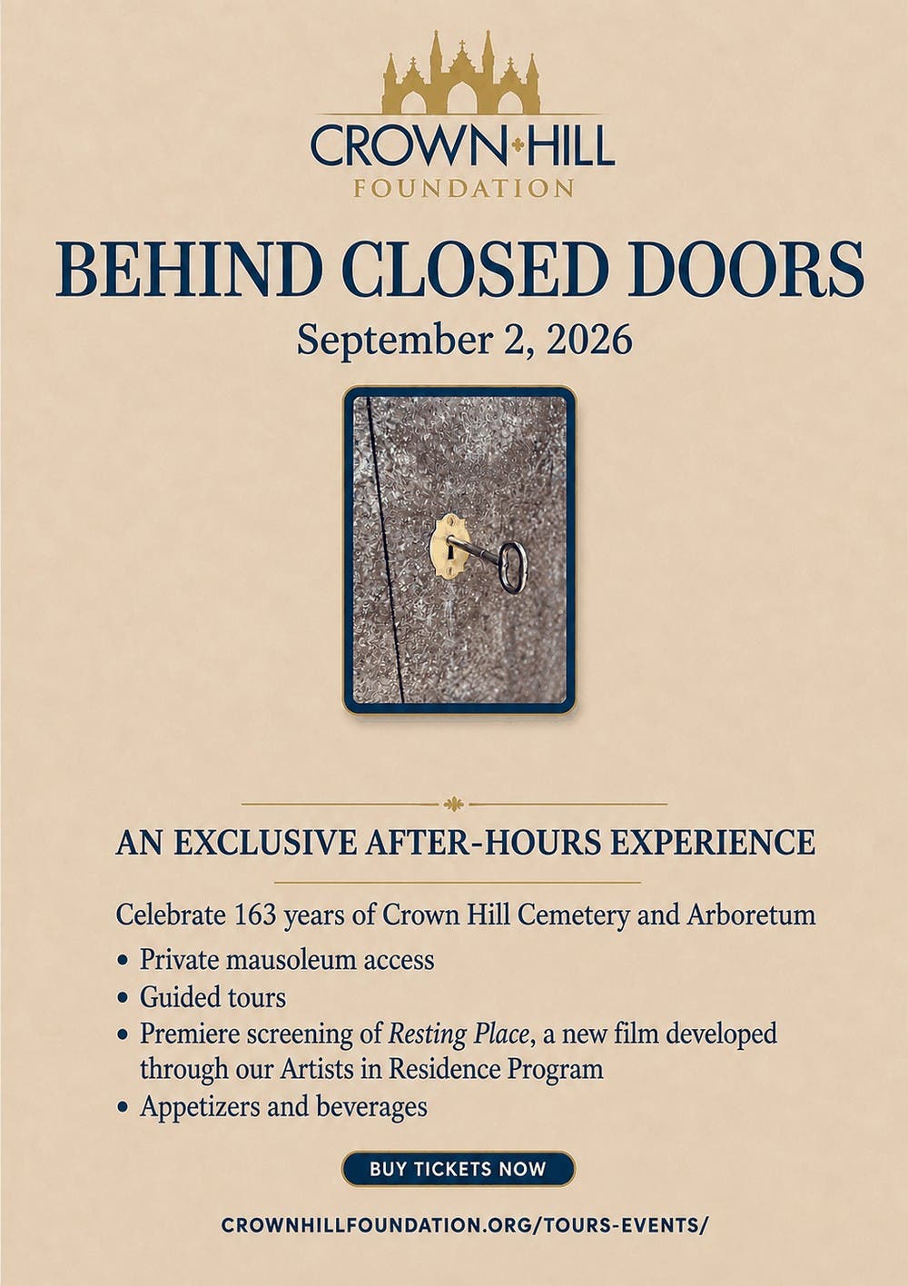 Behind Closed Doors-Crown Hill After-Hours Experience
