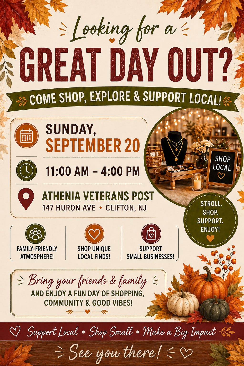 Fall shopping event