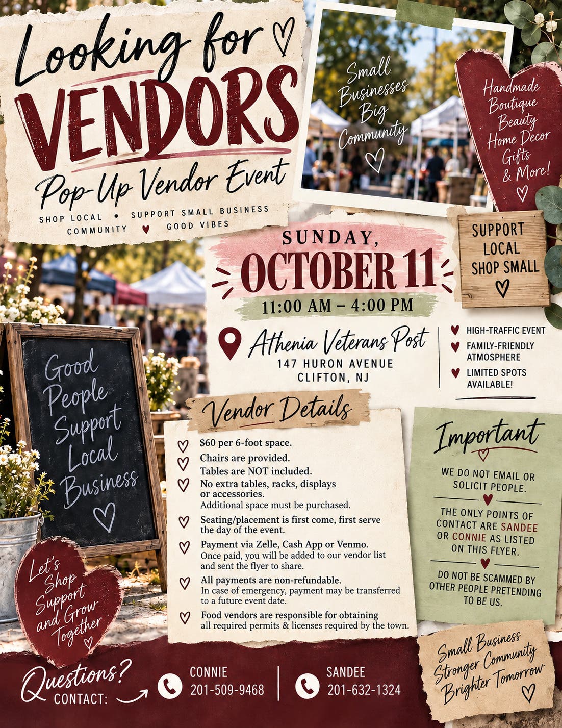Pop-Up Vendor Event