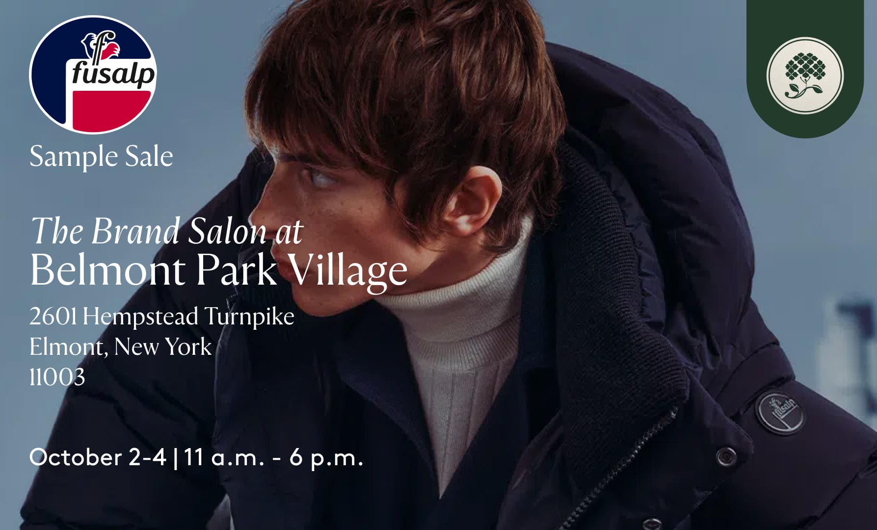 Fusalp Sample Sale at Belmont Park Village