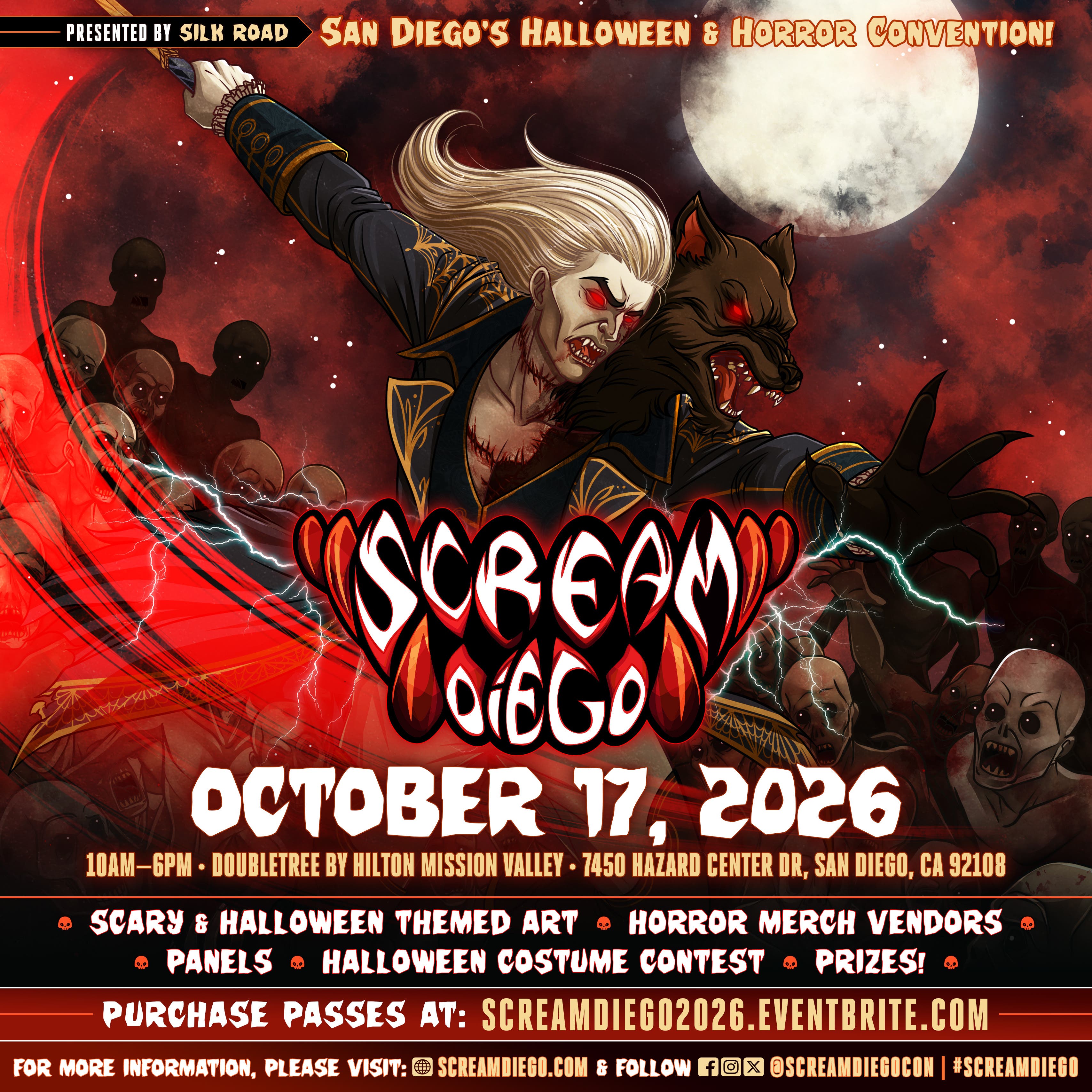 Scream Diego - San Diego's Halloween and Horror Convention