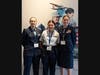 Cadet Lieutenant Colonel Jones, Cadet Technical Sergeant Miller, and Cadet Captain Waldon at the 2026 National Conference