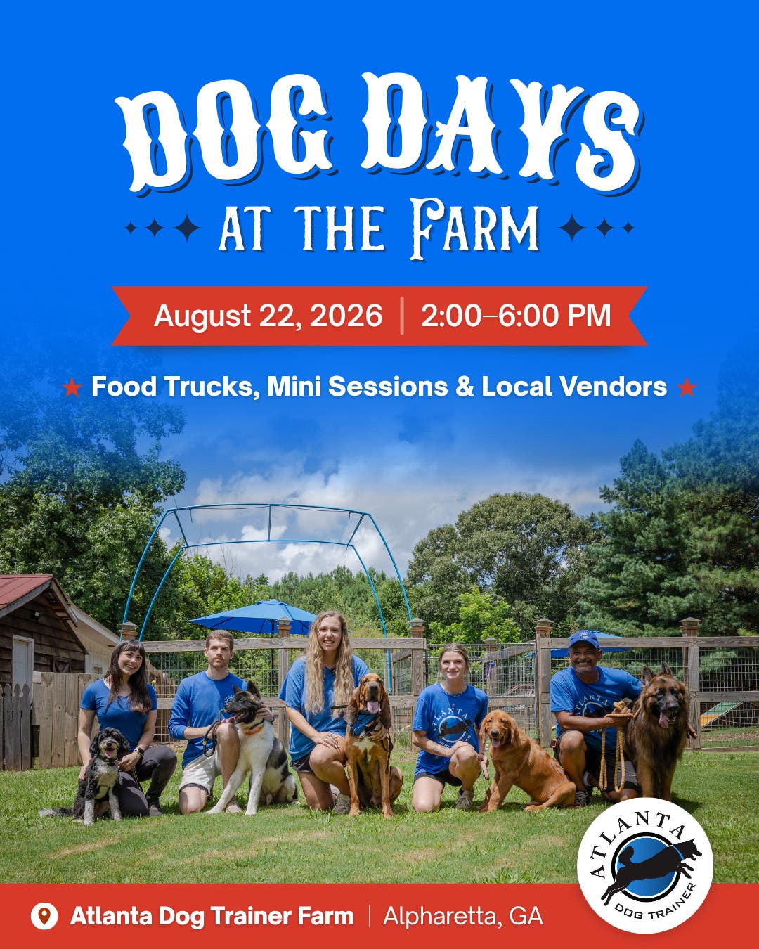 Dog Days at the Farm: End of Summer Event