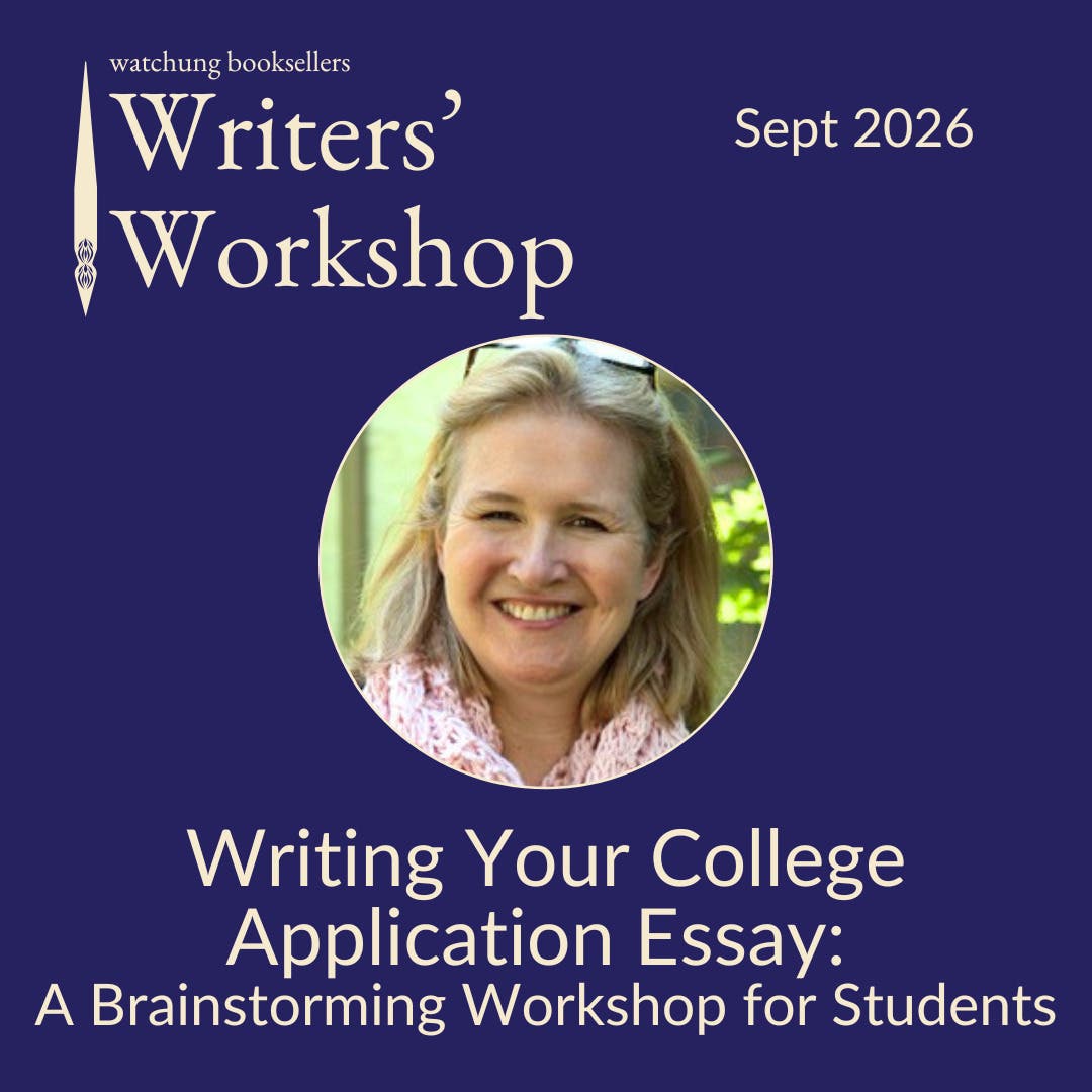 HS College Essay Workshop at Watchung Booksellers