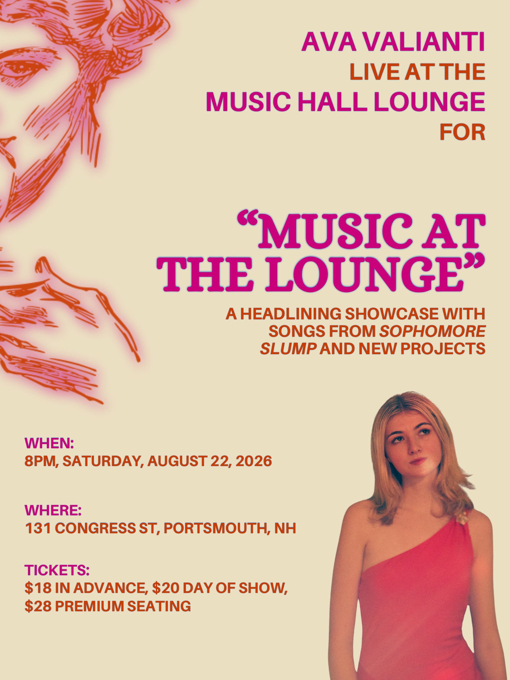 Ava Valianti live at The Music Hall Lounge!