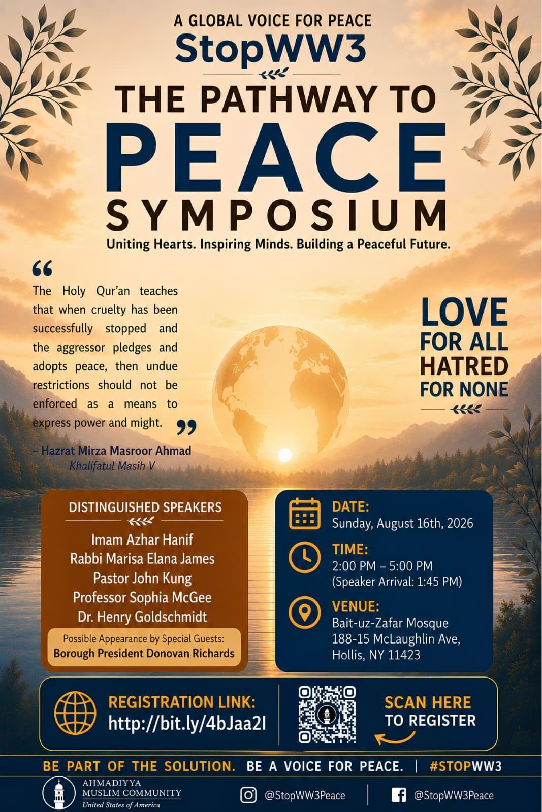 The Pathway To Peace Symposium