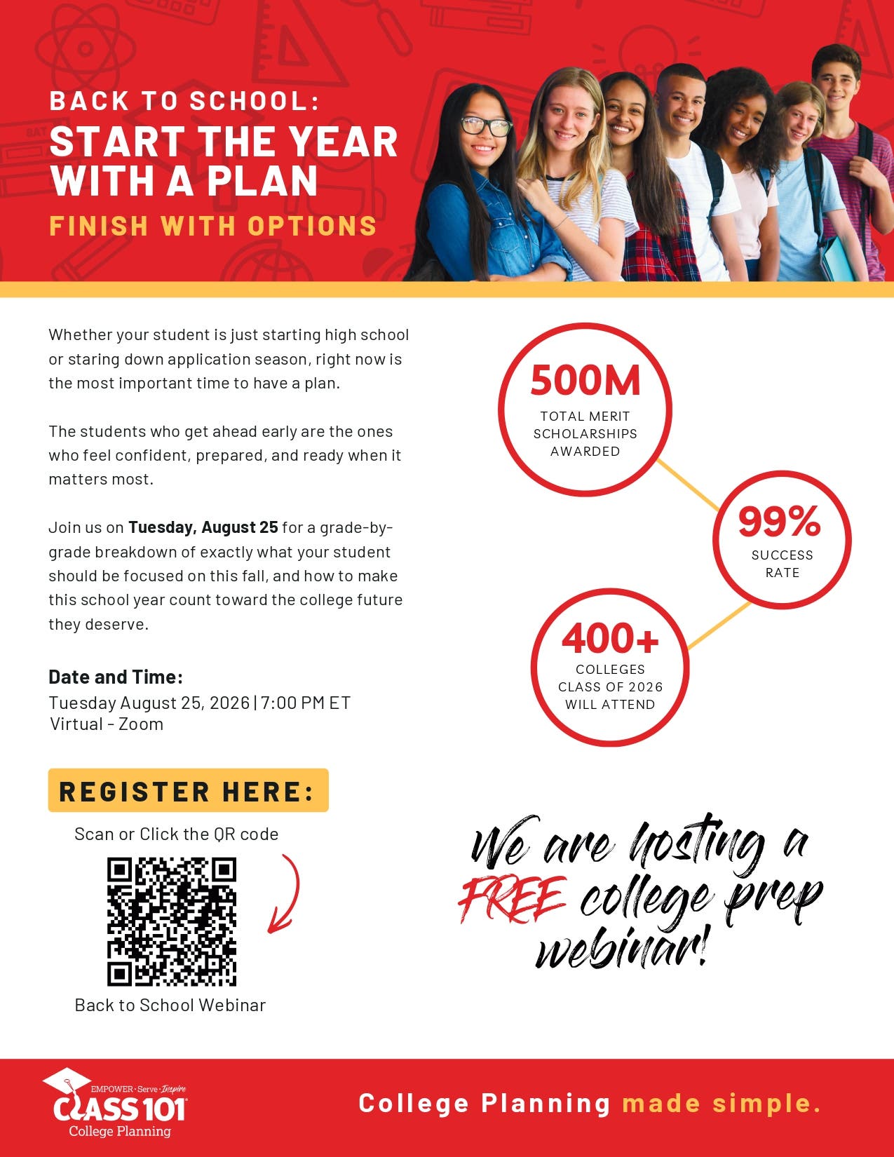 FREE College Prep Webinar