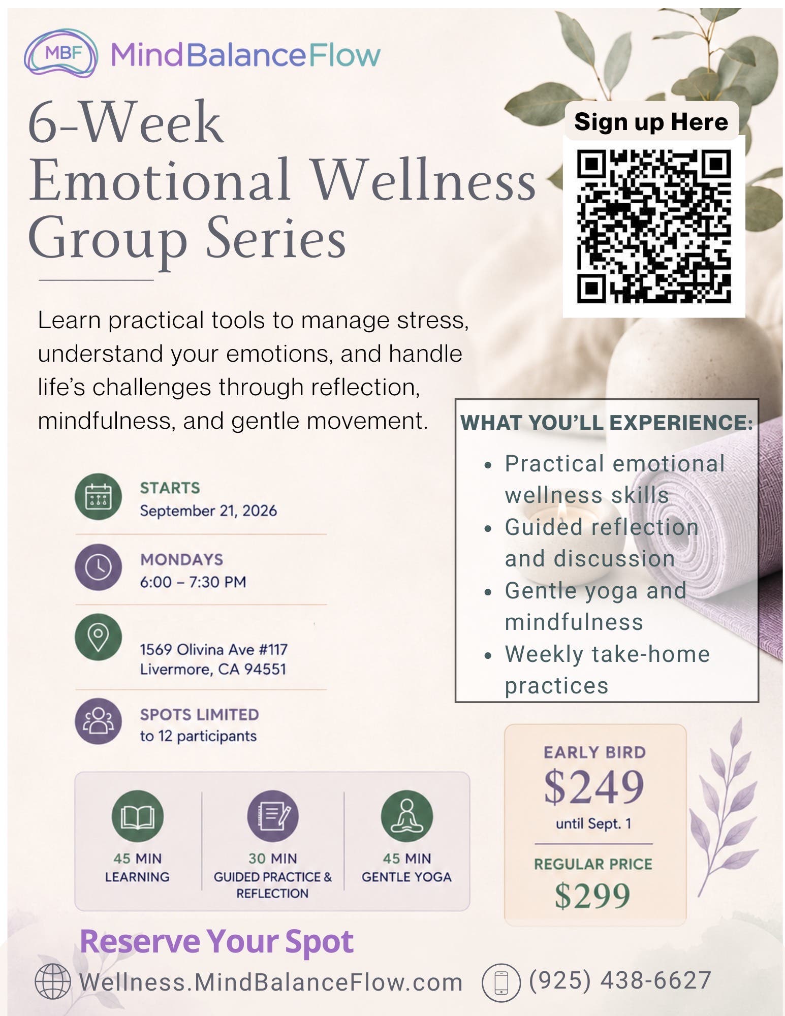 6-Week Emotional Wellness Group Series