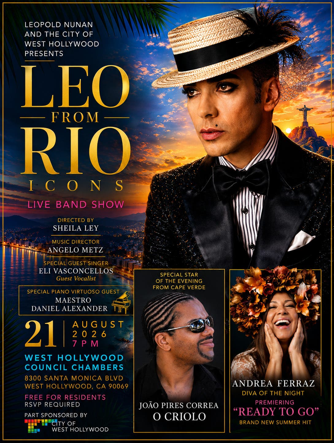 Leo From Rio Latin Icons