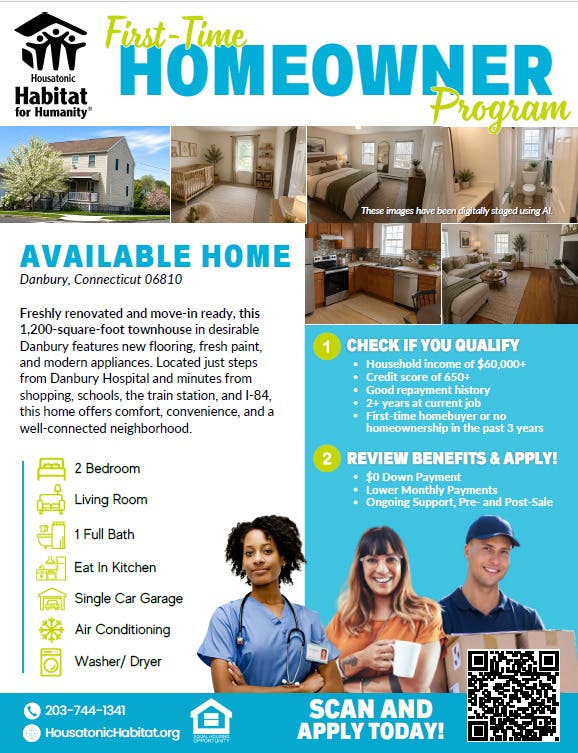 Housatonic Habitat for Humanity Looking for Next Homeowner