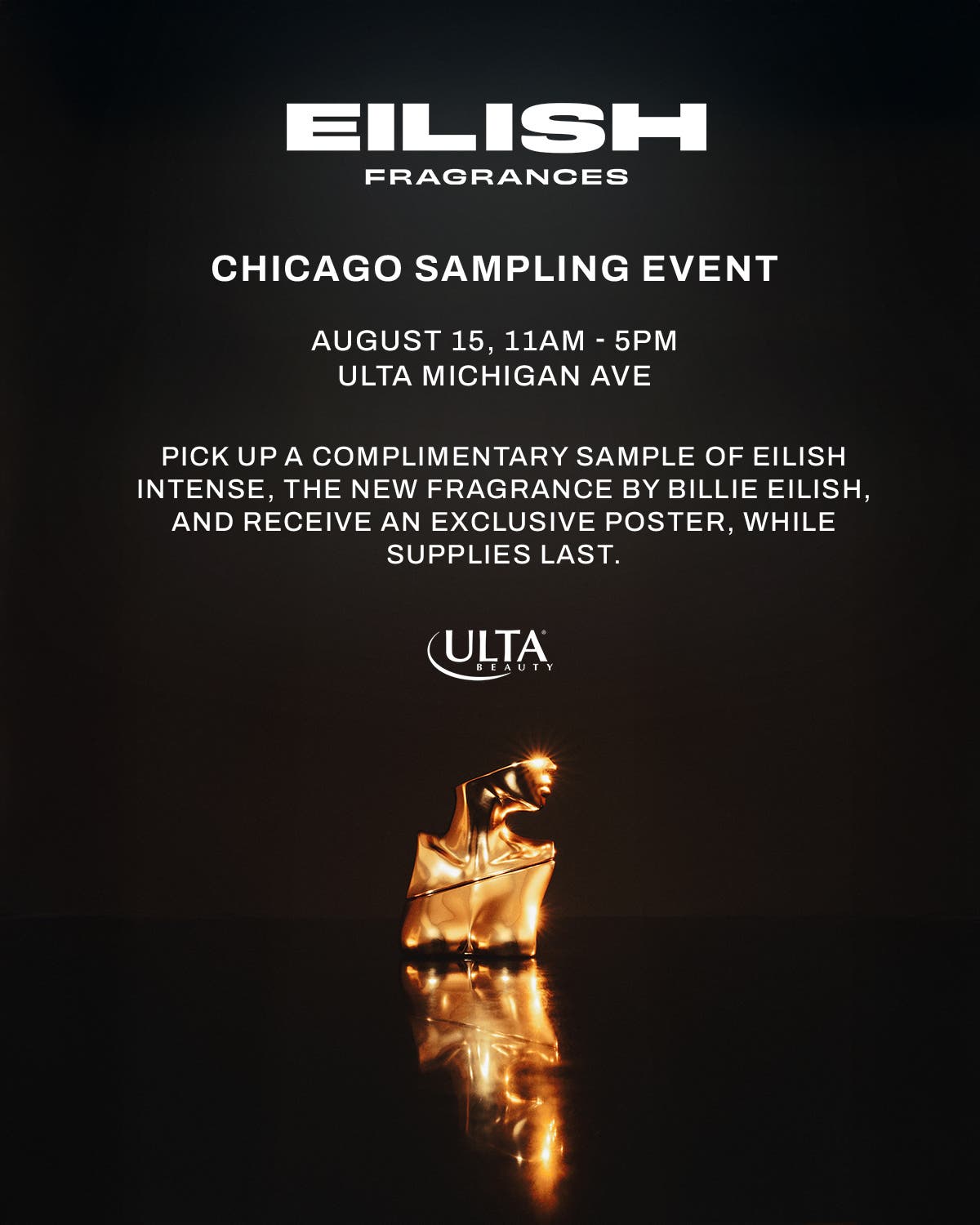 Eilish Fragrances x Ulta Beauty Sampling Pop-Up in Chicago