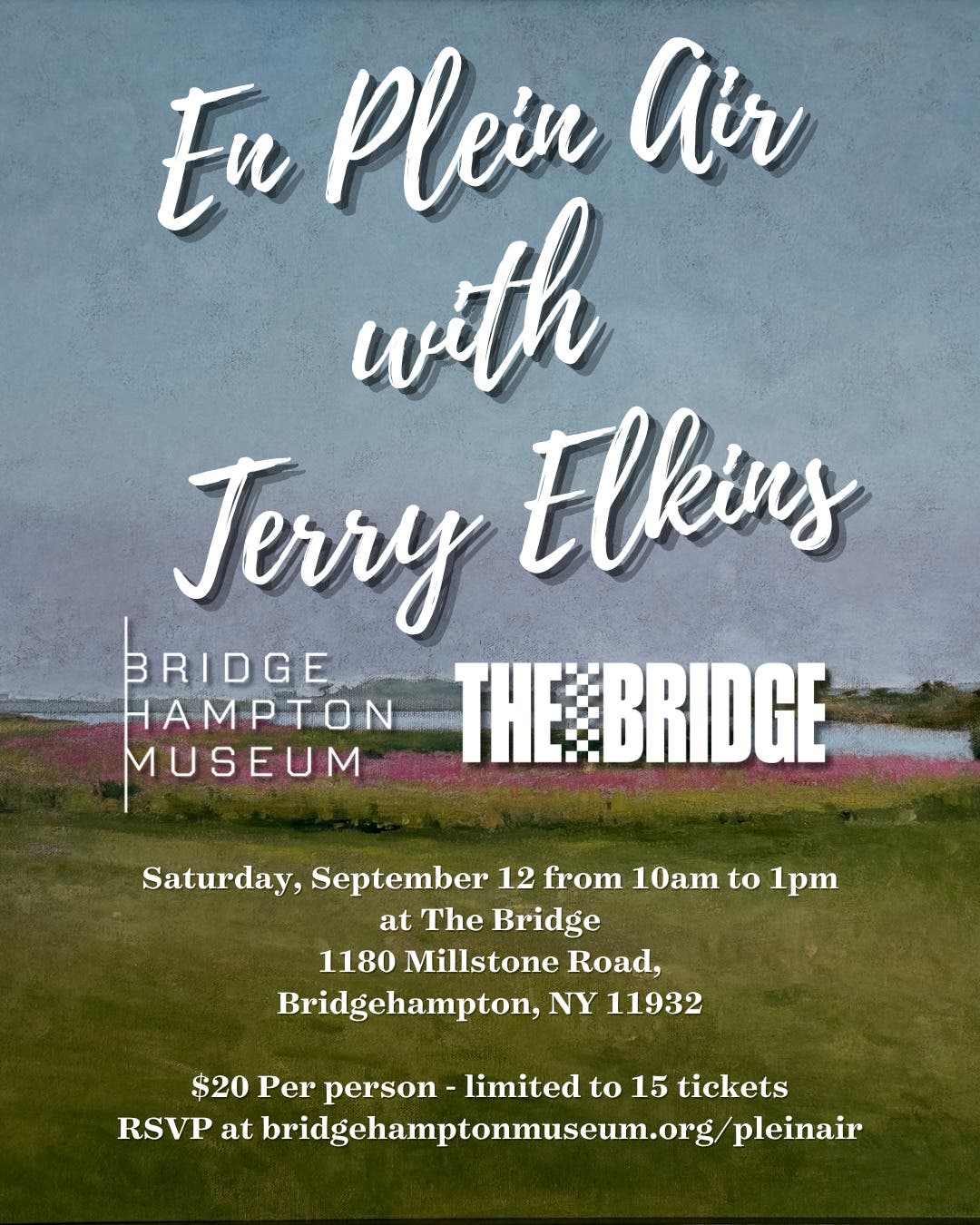 En Plein Air with Terry Elkins at The Bridge