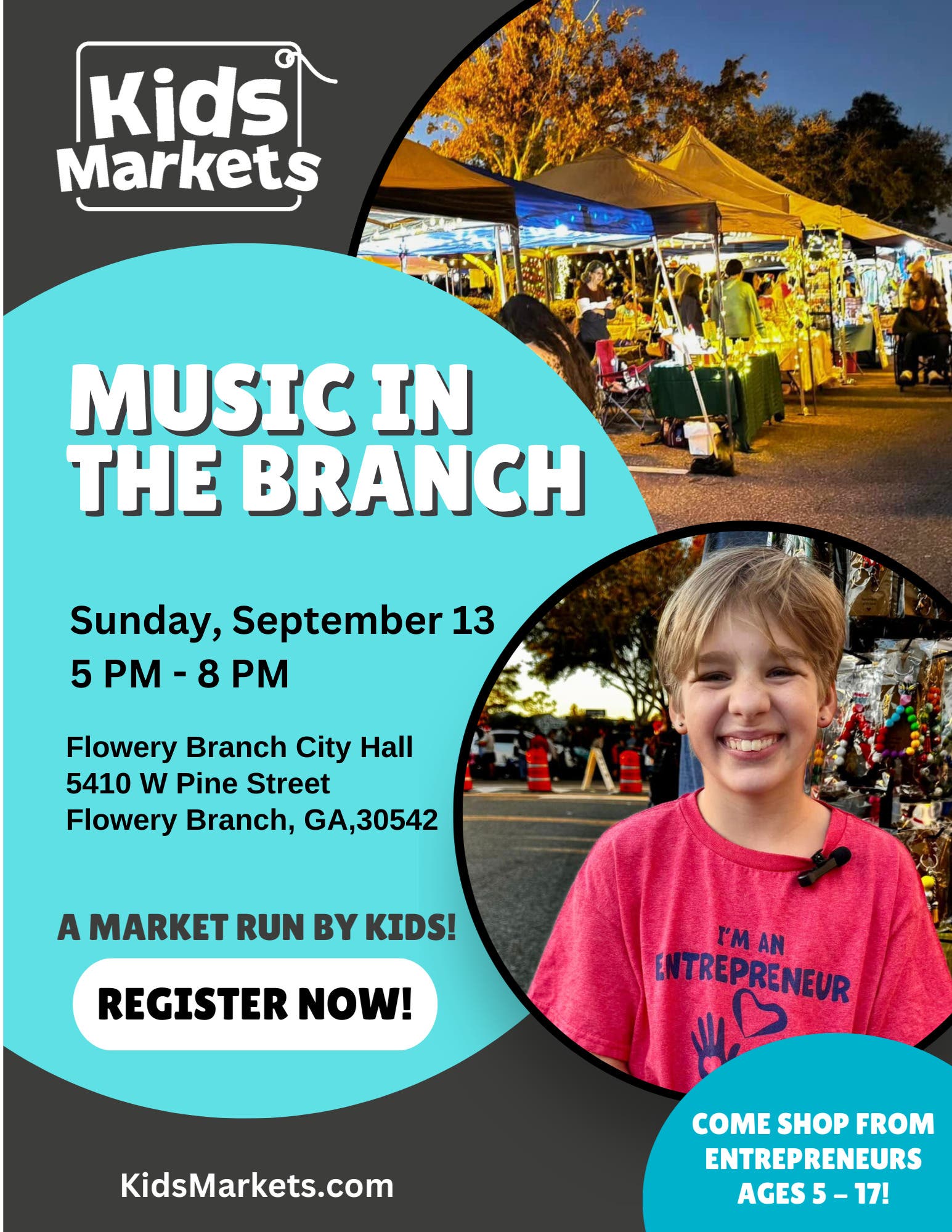 Kids Market @ Music In The Branch