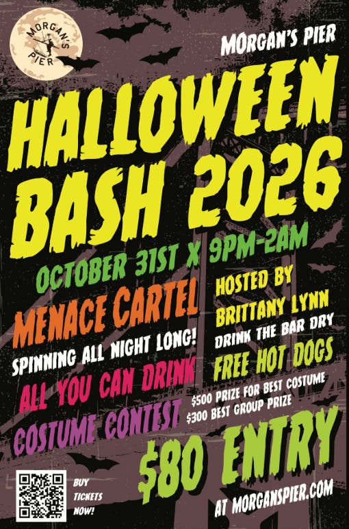 Morgan’s Pier Halloween Bash 2026