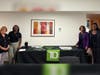 From left to right, Phyllis Salowe-Kaye, Executive Director of Communities First
Initiative, Zorey McFoy, Associate Banker at TD Bank, Janessa Alexander, Store Manager at TD
Bank, and Christiana Oguje, Store Manager at TD Bank.