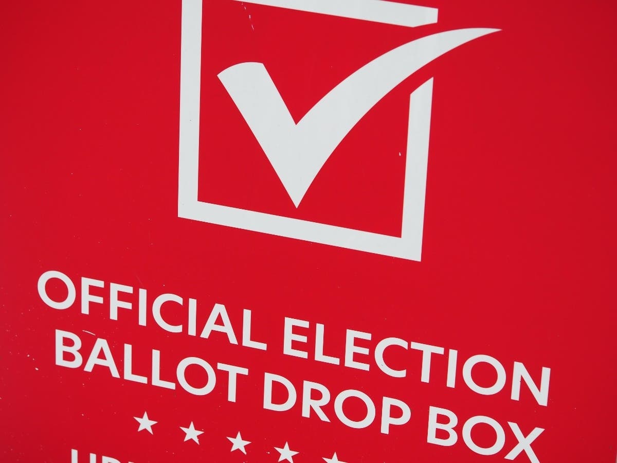 Manville voters can return mail-in ballots at a secure drop box outside the Municipal Building.