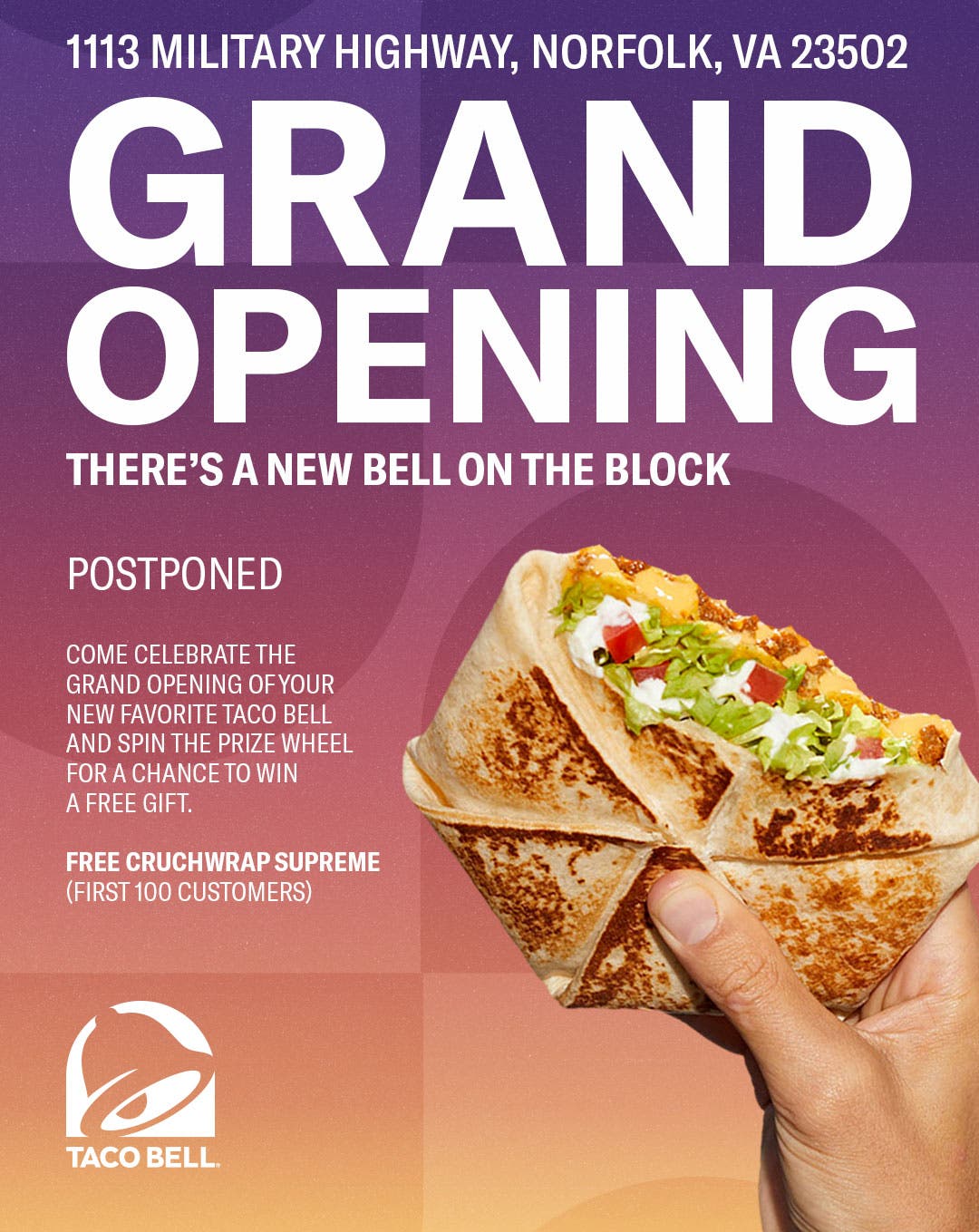 Taco Bell Grand Opening