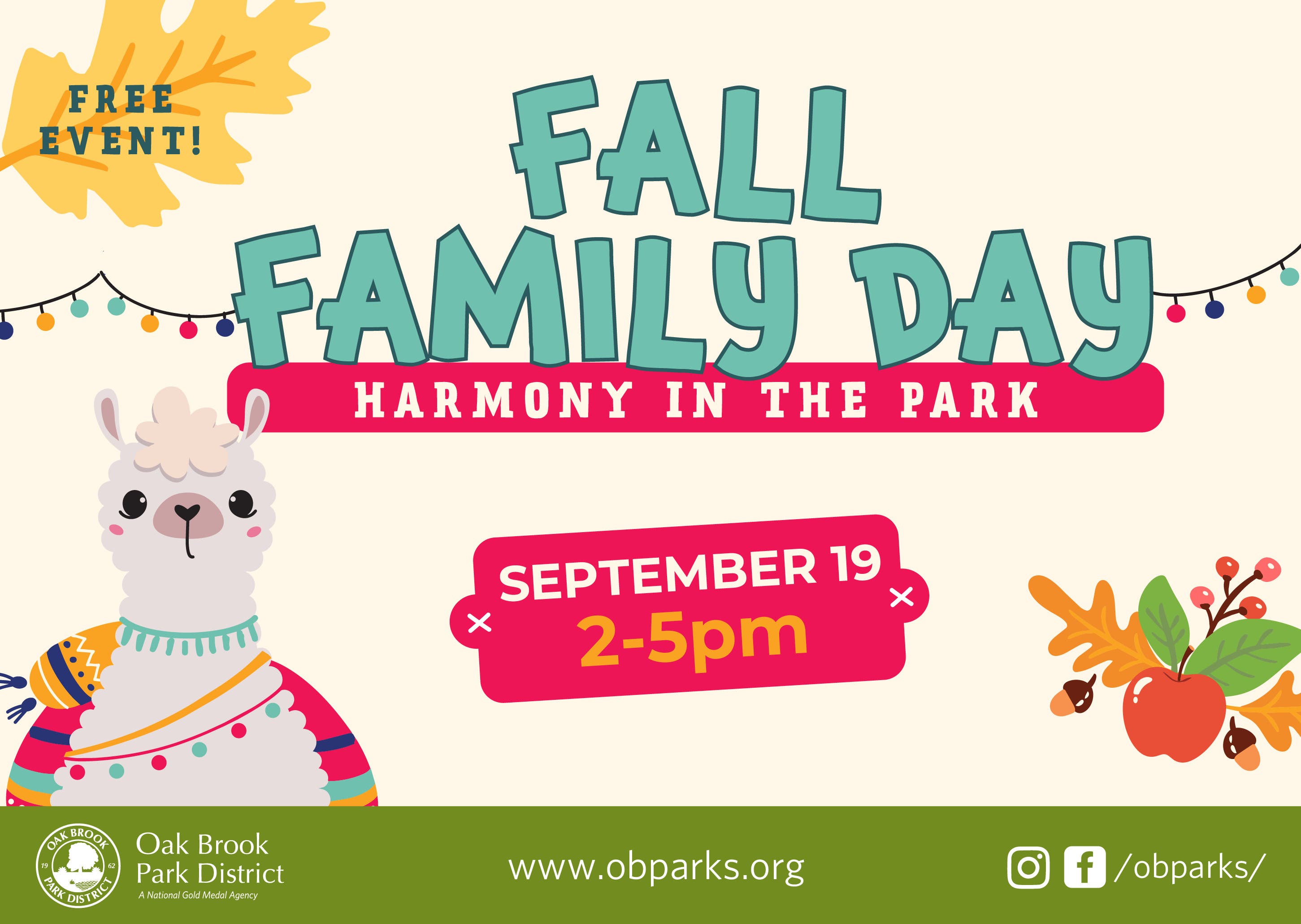 Fall Family Day - Harmony in the Park