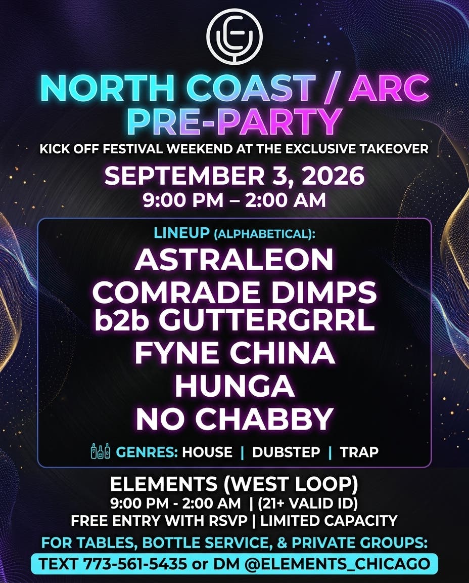 North Coast & ARC Pre-Party Takeover