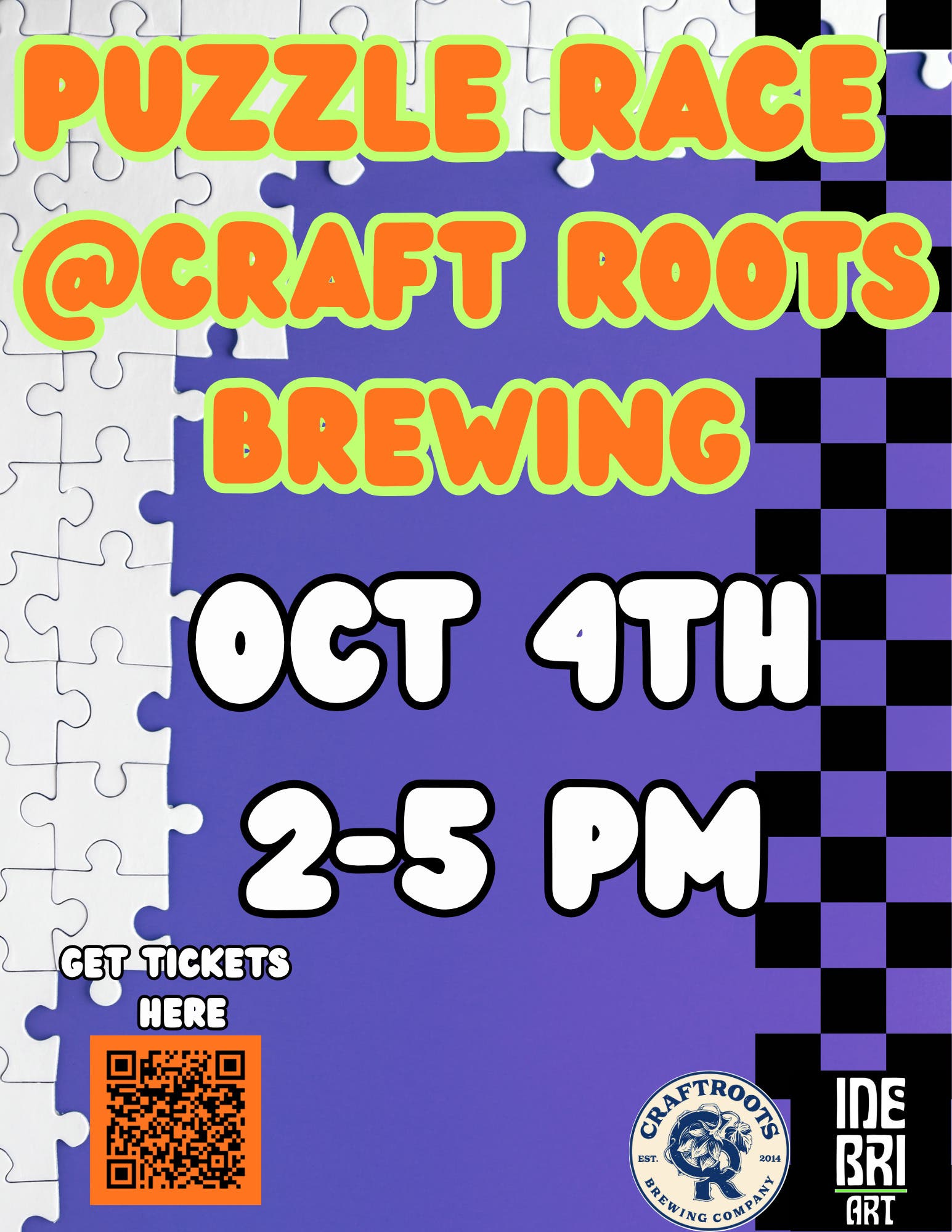 Puzzle Race at CraftRoots Brewery